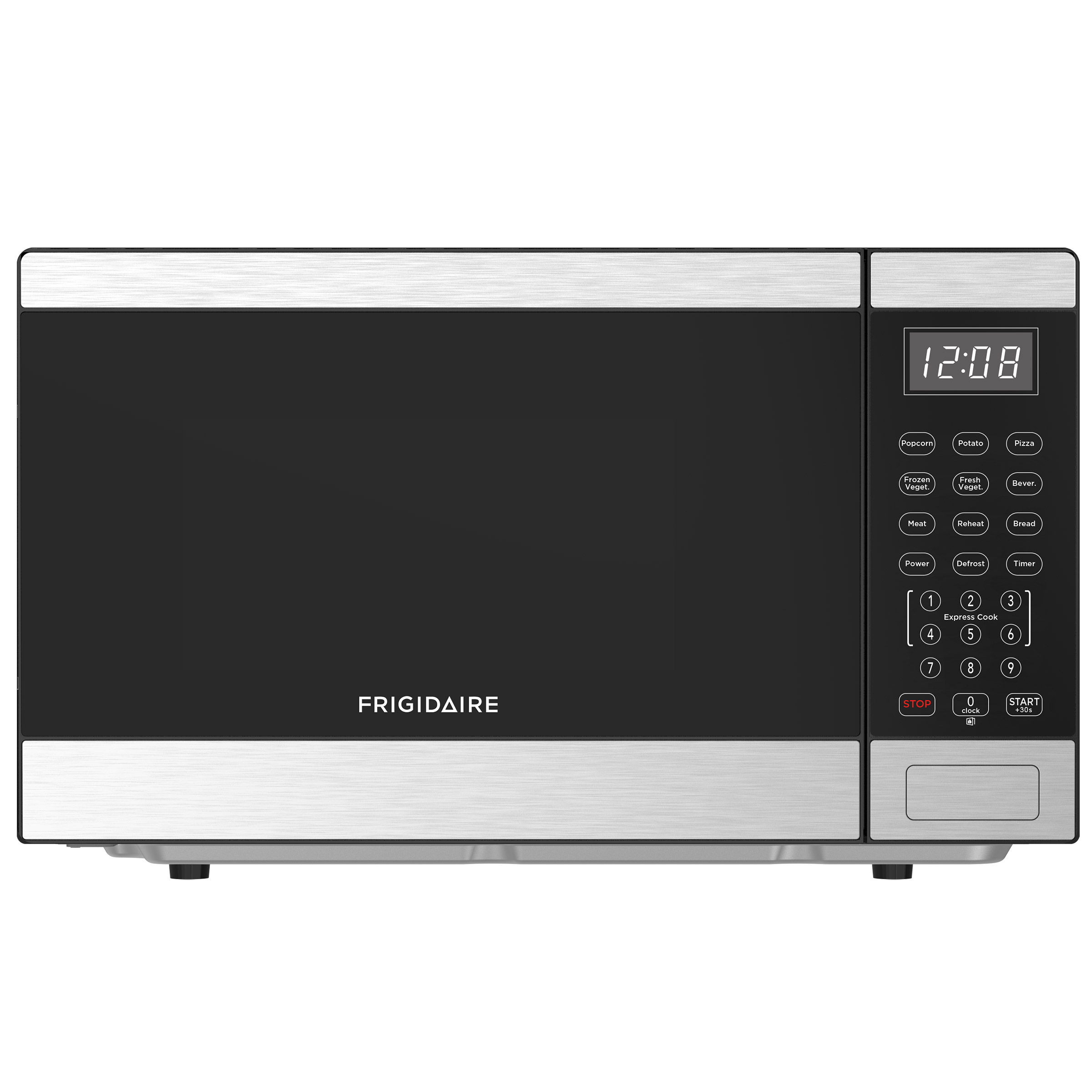 Frigidaire 0.9 cu.ft Countertop Microwave, Stainless Steel