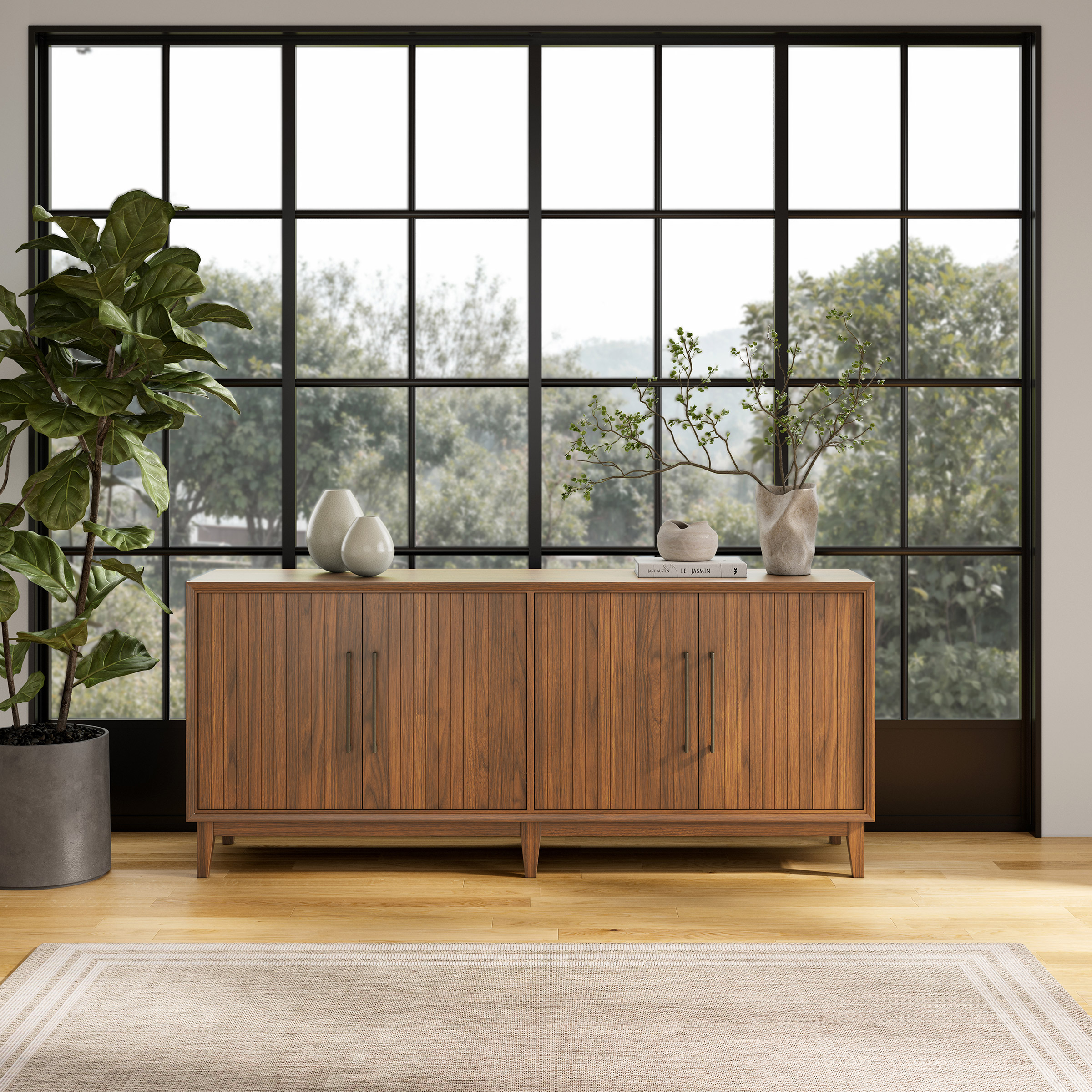 Linville Ridge 187.96 cm (74 in.) Accent Console