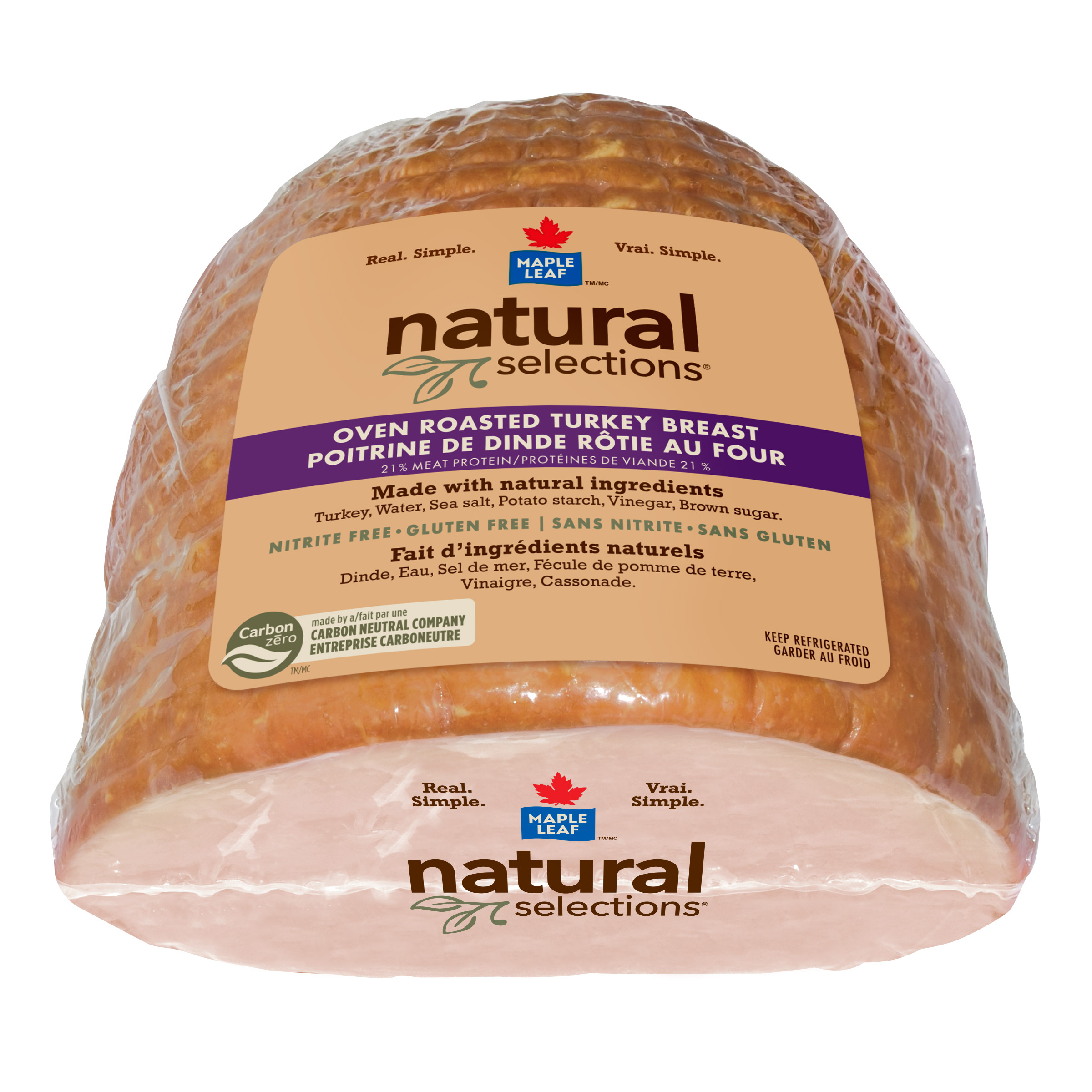 Maple Leaf Natural Selections Oven Roasted Turkey Breast 2.1 kg (4.6 lb)