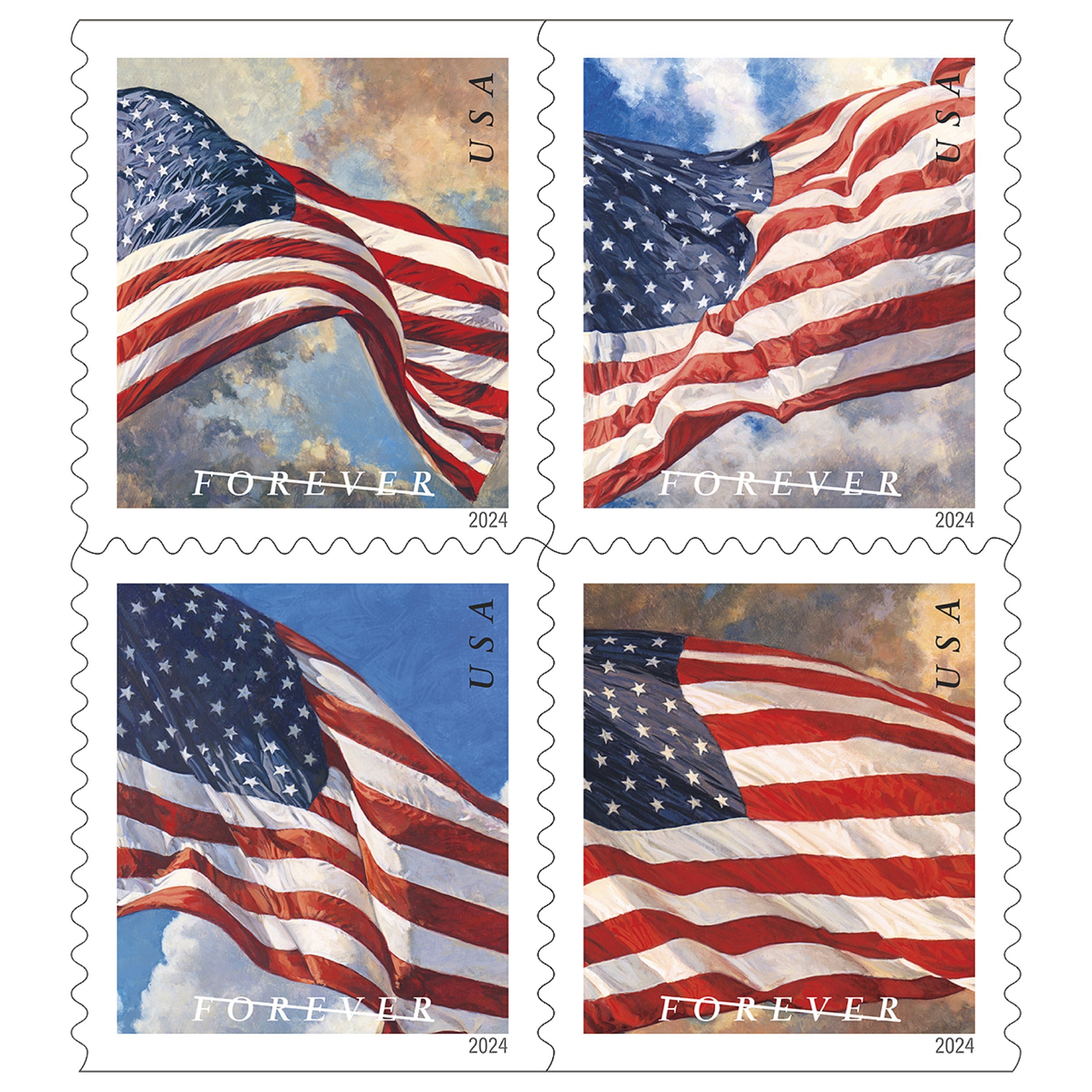 切手336個 USPS First-Class Forever Stamp, 100-count | Costco