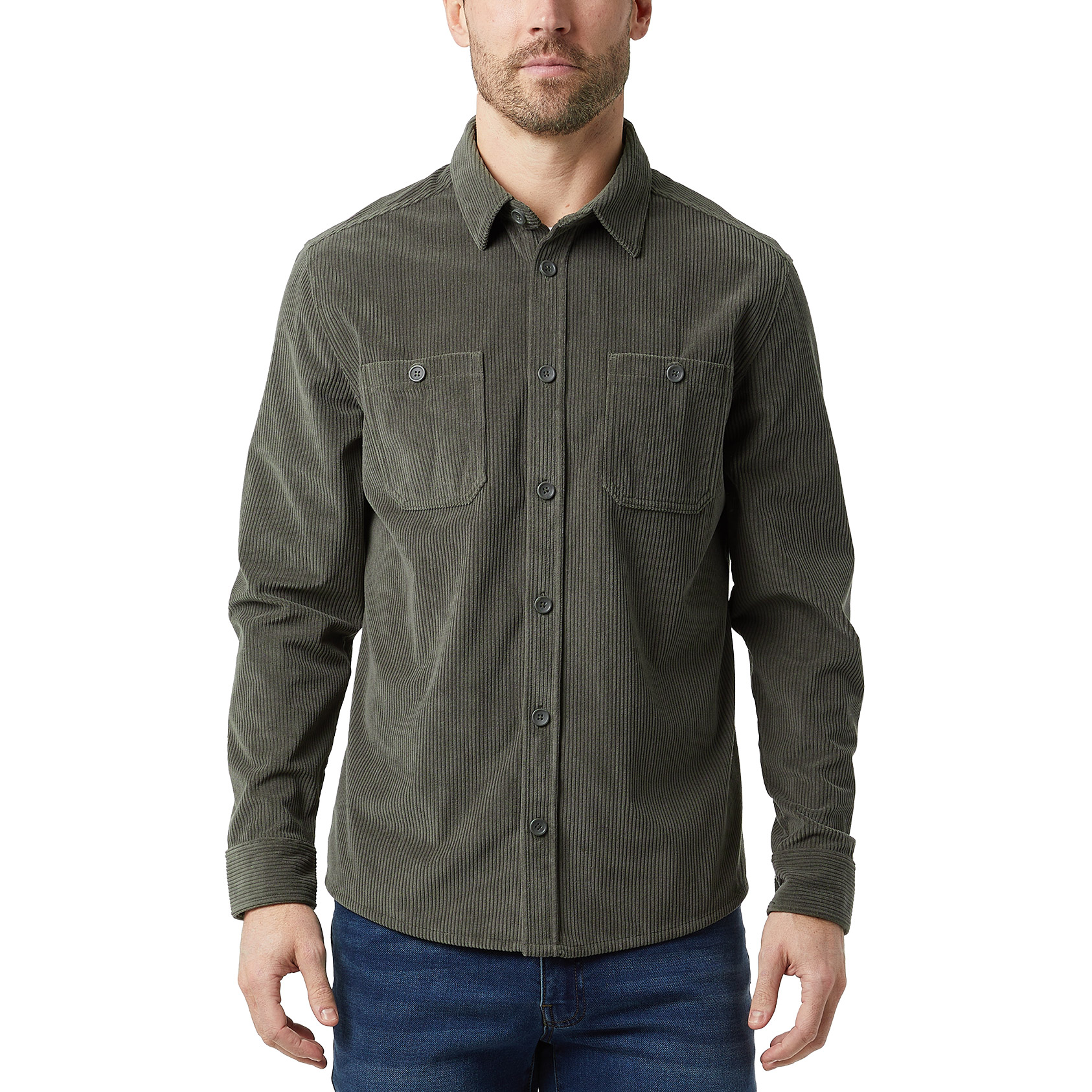 32 Degrees Men's Corduroy Overshirt