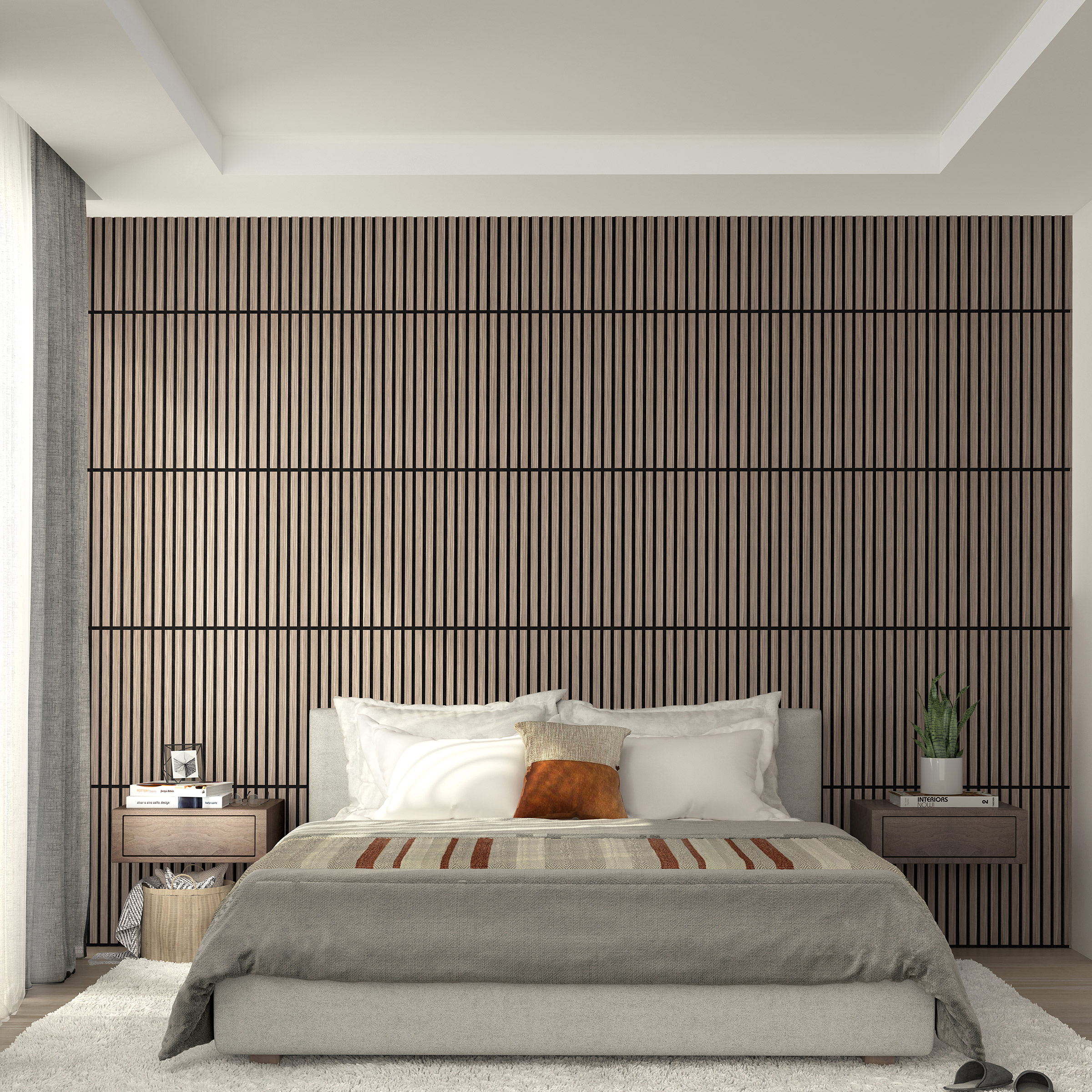 Artika Sonolok Sound-Absorbing Slatted Panel Kit