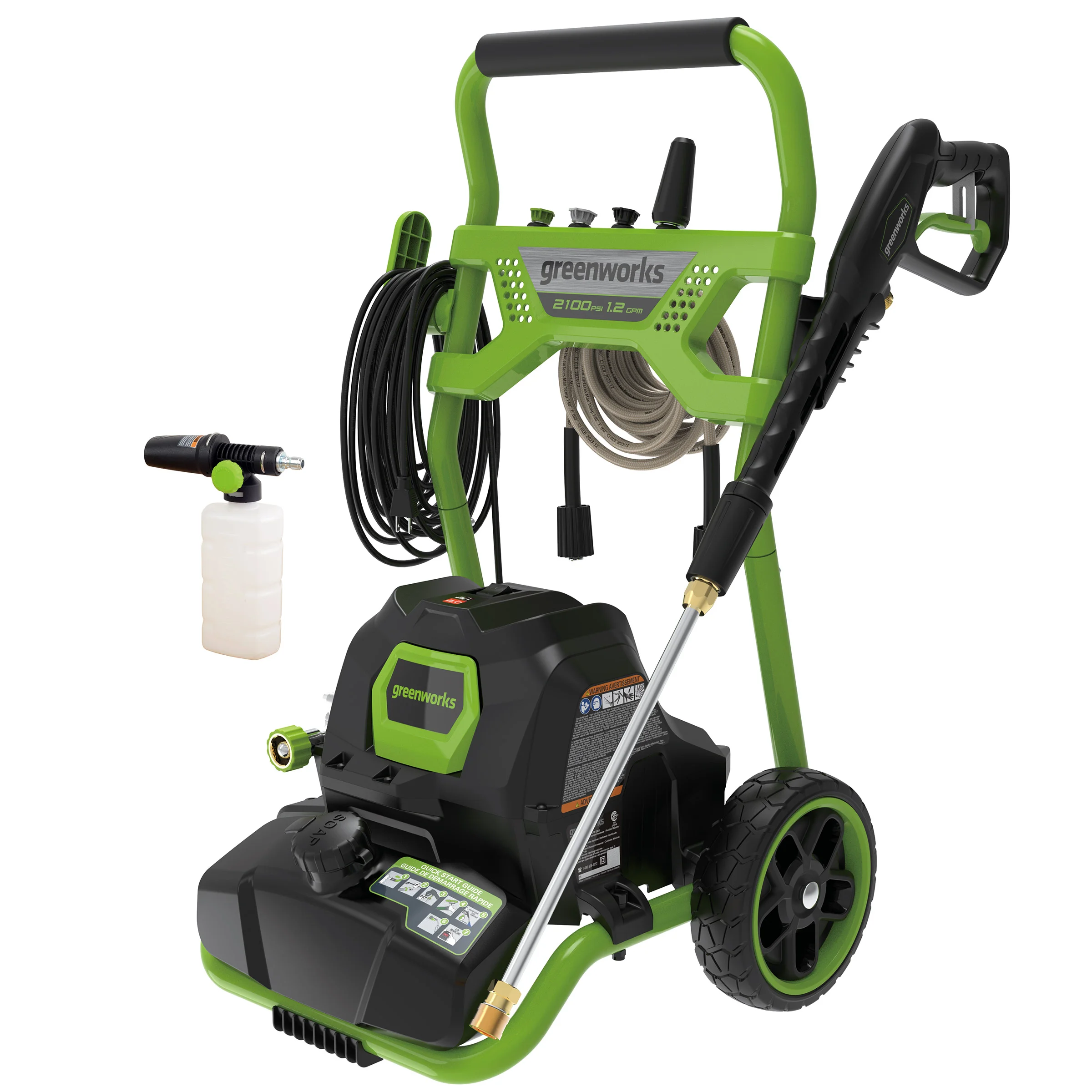 Greenworks 2100PSI Cold Water Electric Pressure Washer | Costco