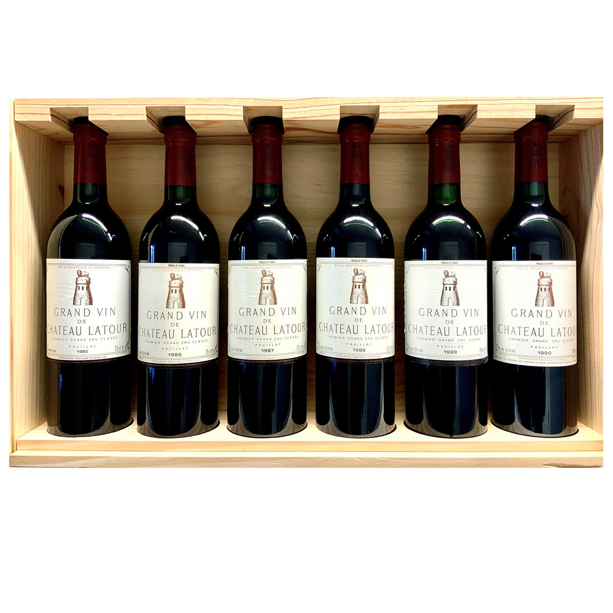 Chateau Latour 30 Bottle Vertical Collector's Set 1985-2014