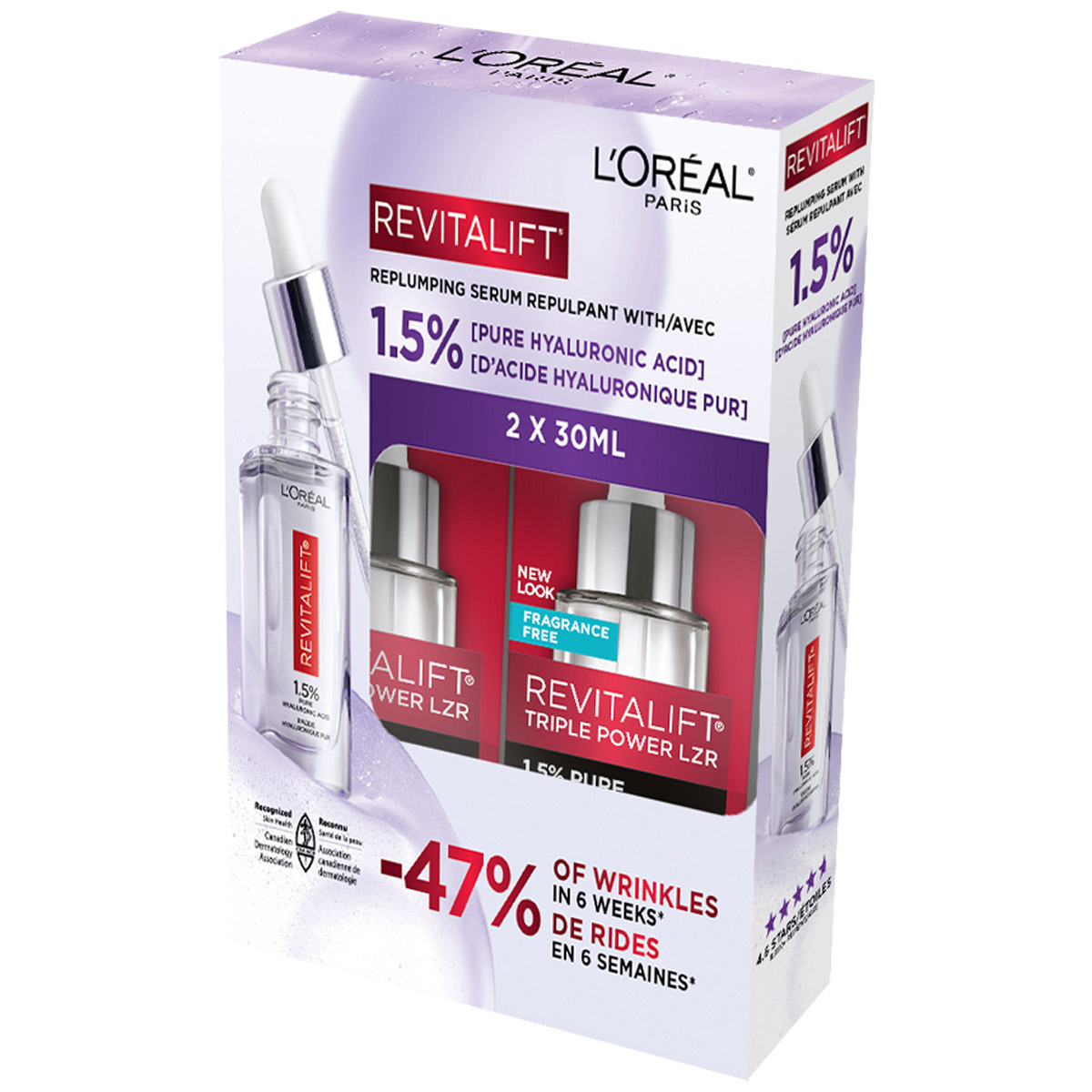 L'Oréal Paris 1.5% Pure Hyaluronic Acid Serum Revitalift Triple