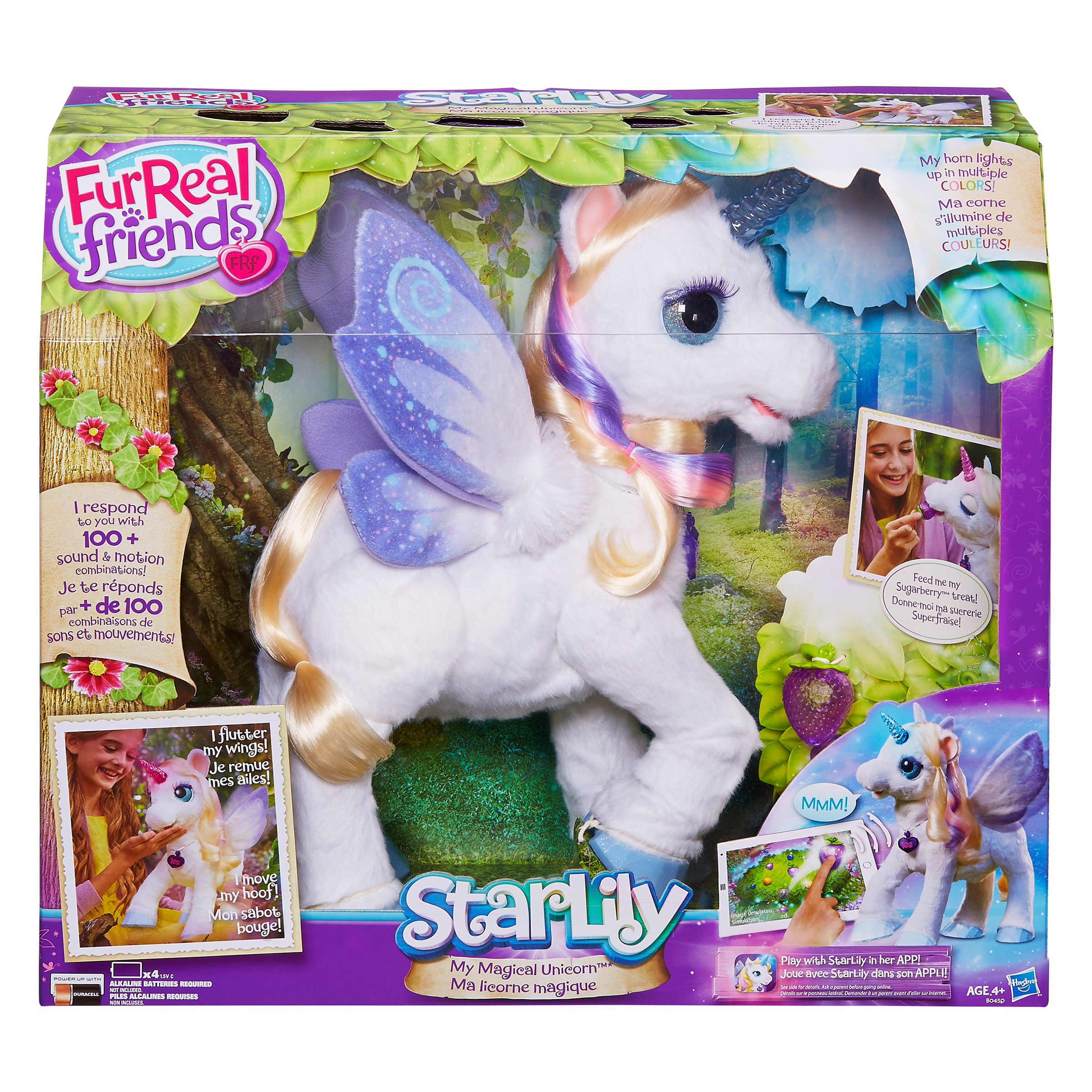 FurReal Friends Fantasy Collection StarLily, My Magical Unicorn Pet ...
