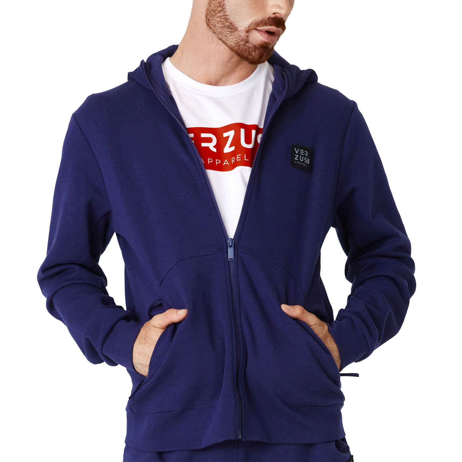 Verzus Men's Full Zip Hoodie