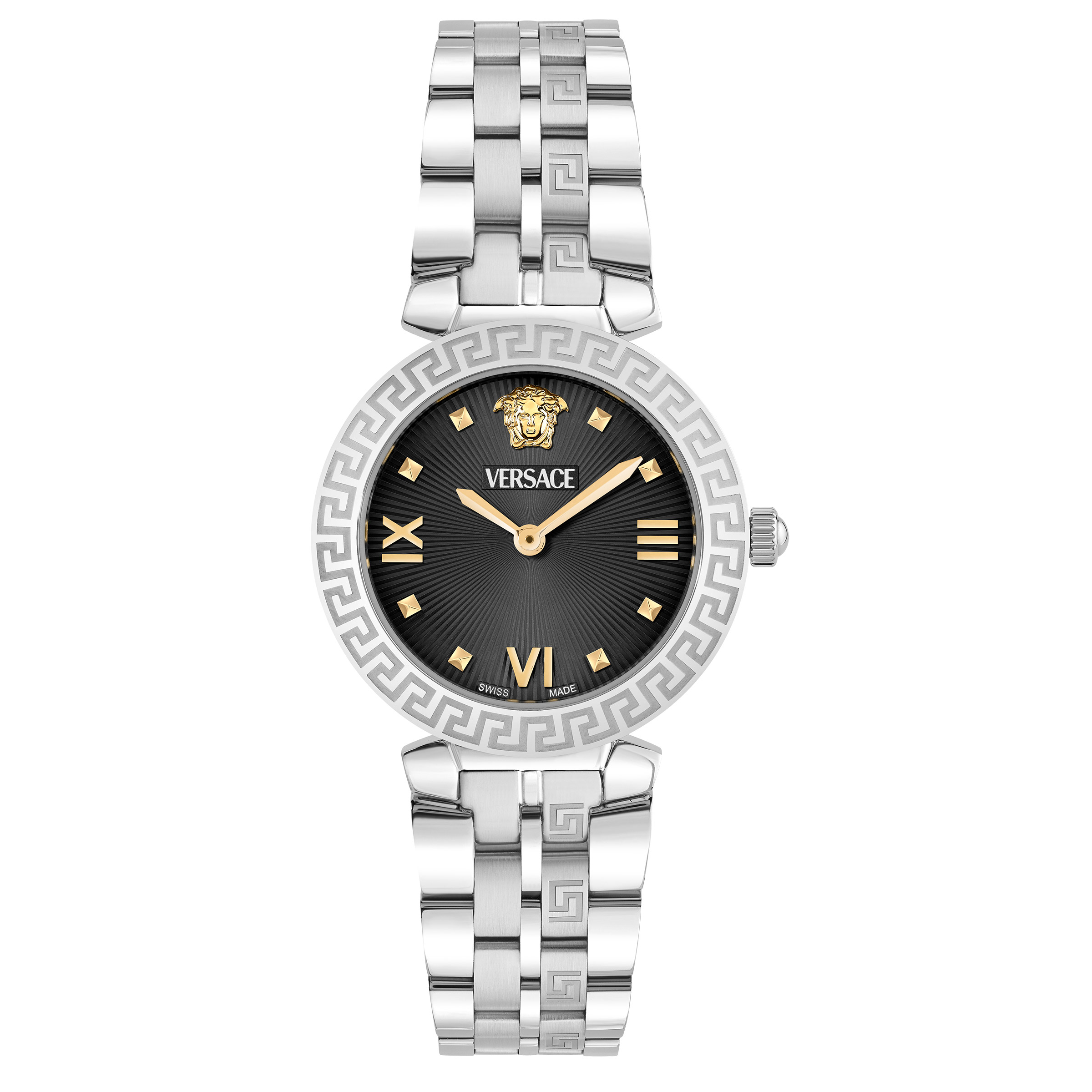 Versace Daphnis Black Dial Women's Watch