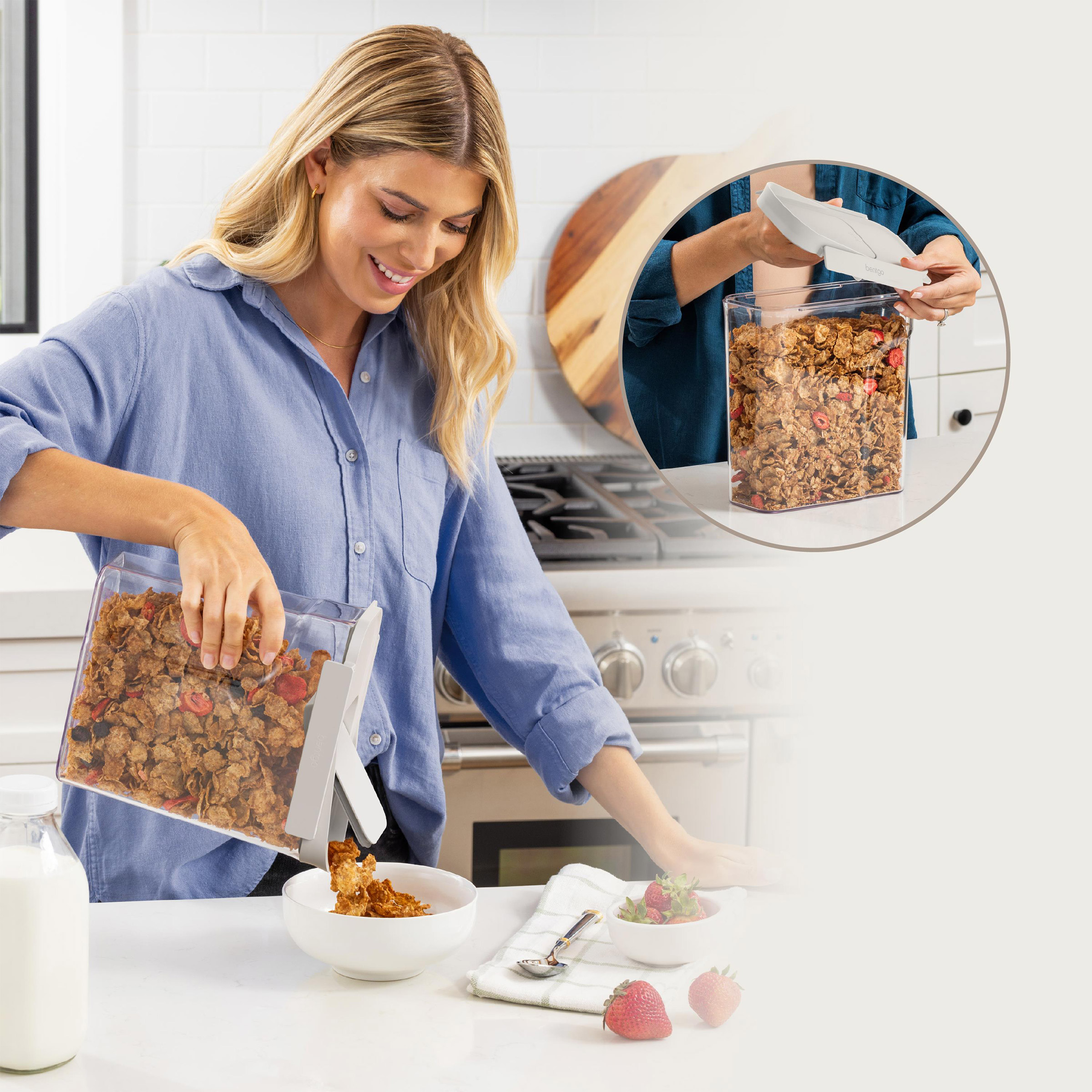 Pantry Airtight Food Storage Containers - Thumbnail 3