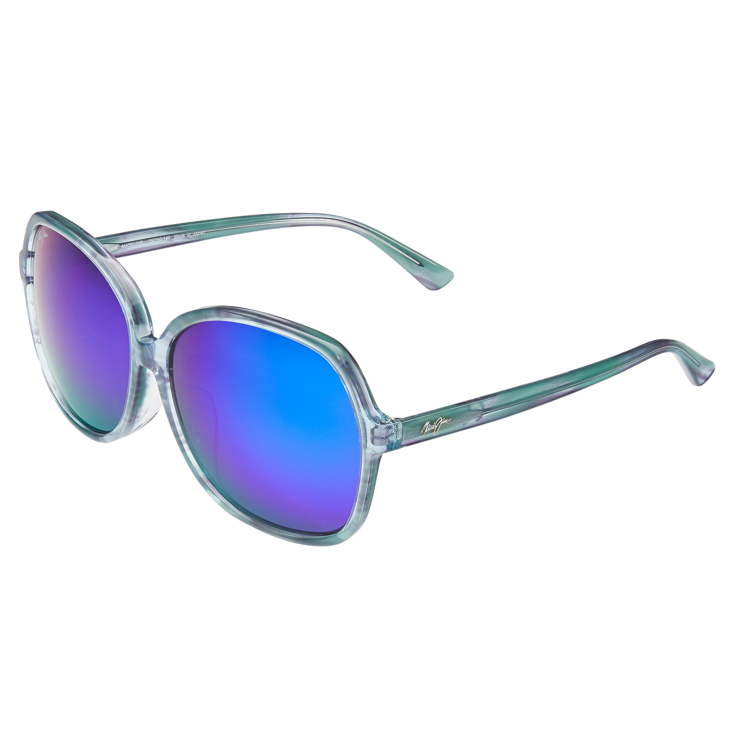 Maui Jim Taro B795-55B Aquamarine Blue Hawaii Polarized Sunglasses