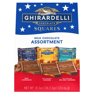 GHIRARDELLI RED WHITE & BLUE MINIS 18.3 OZ