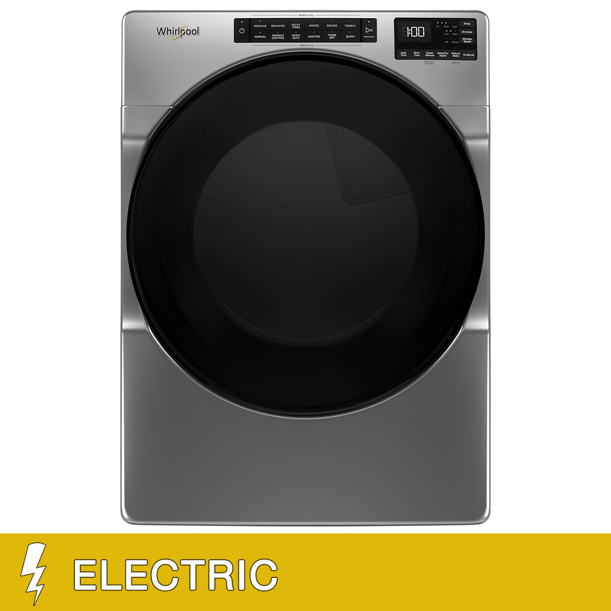 Whirlpool 7.4 cu. ft. Electric Dryer with Wrinkle Shield and Steam