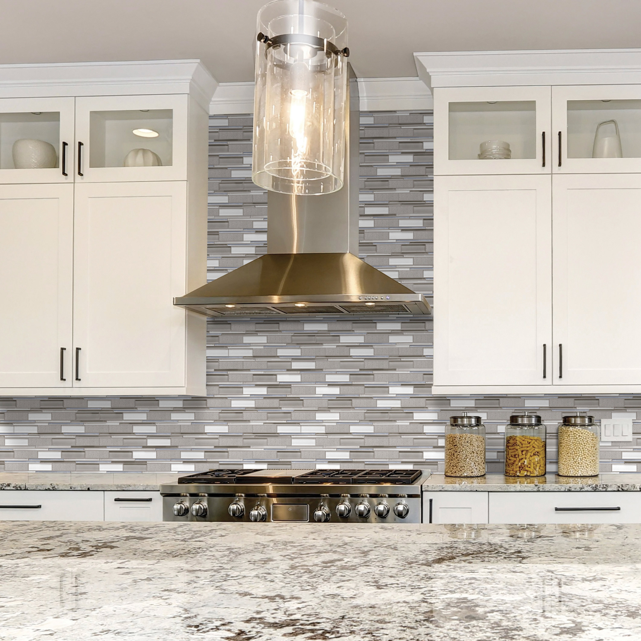 Golden Select Sierra Light Grey Mosaic Wall Tile