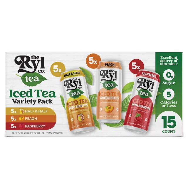 RYL TEA VARIETY PACK 15 CT / 16 OZ