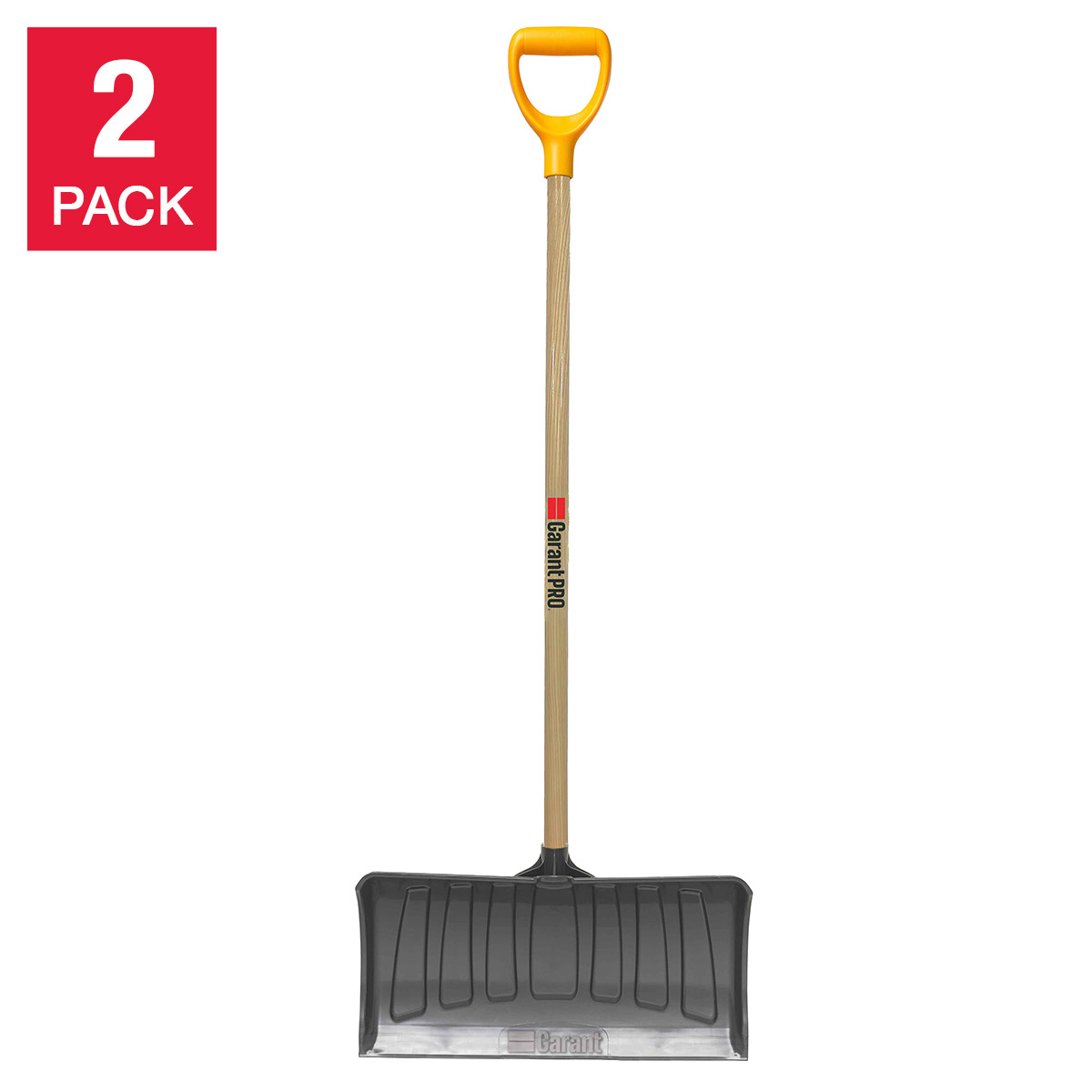 Garant Snow Pusher, 53.34 cm (21 in.) Polypro Blade, 2-pack