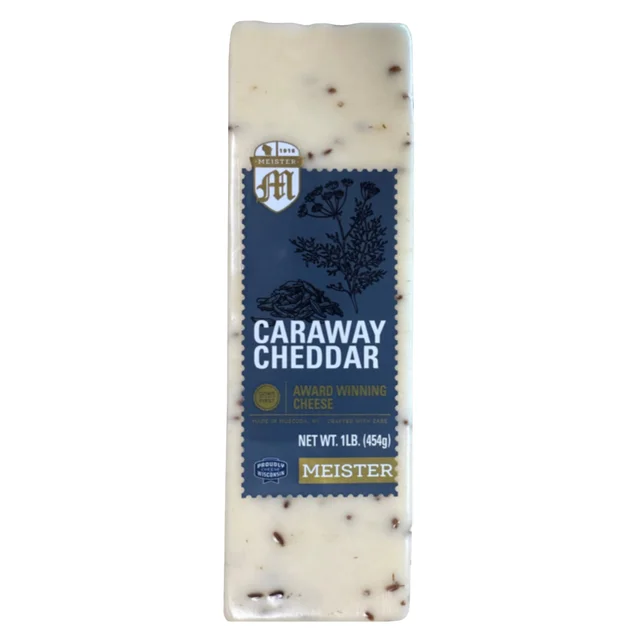 MEISTER CARAWAY CHEDDAR 16 OUNCE