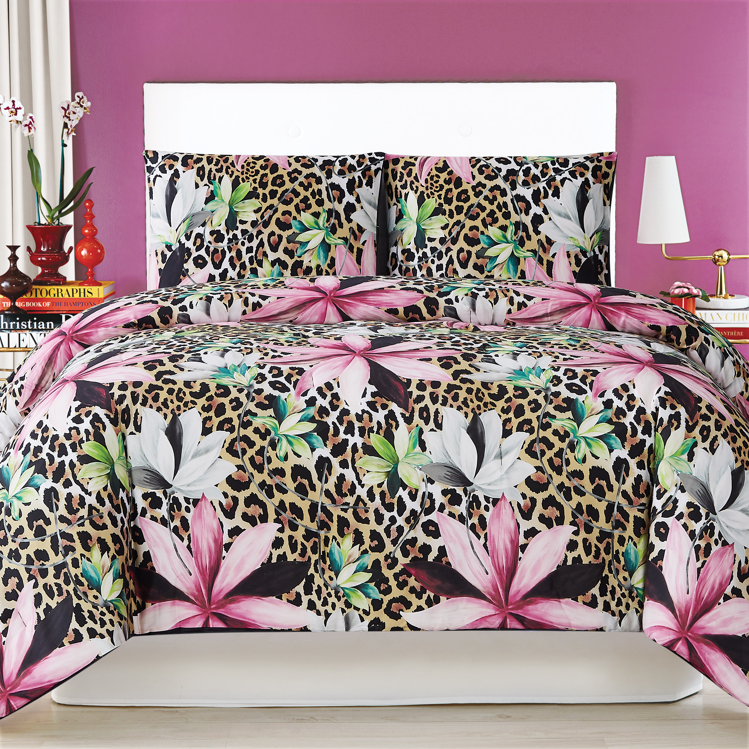 Christian Siriano New York “Tahiti” 3-piece Duvet Cover Set 