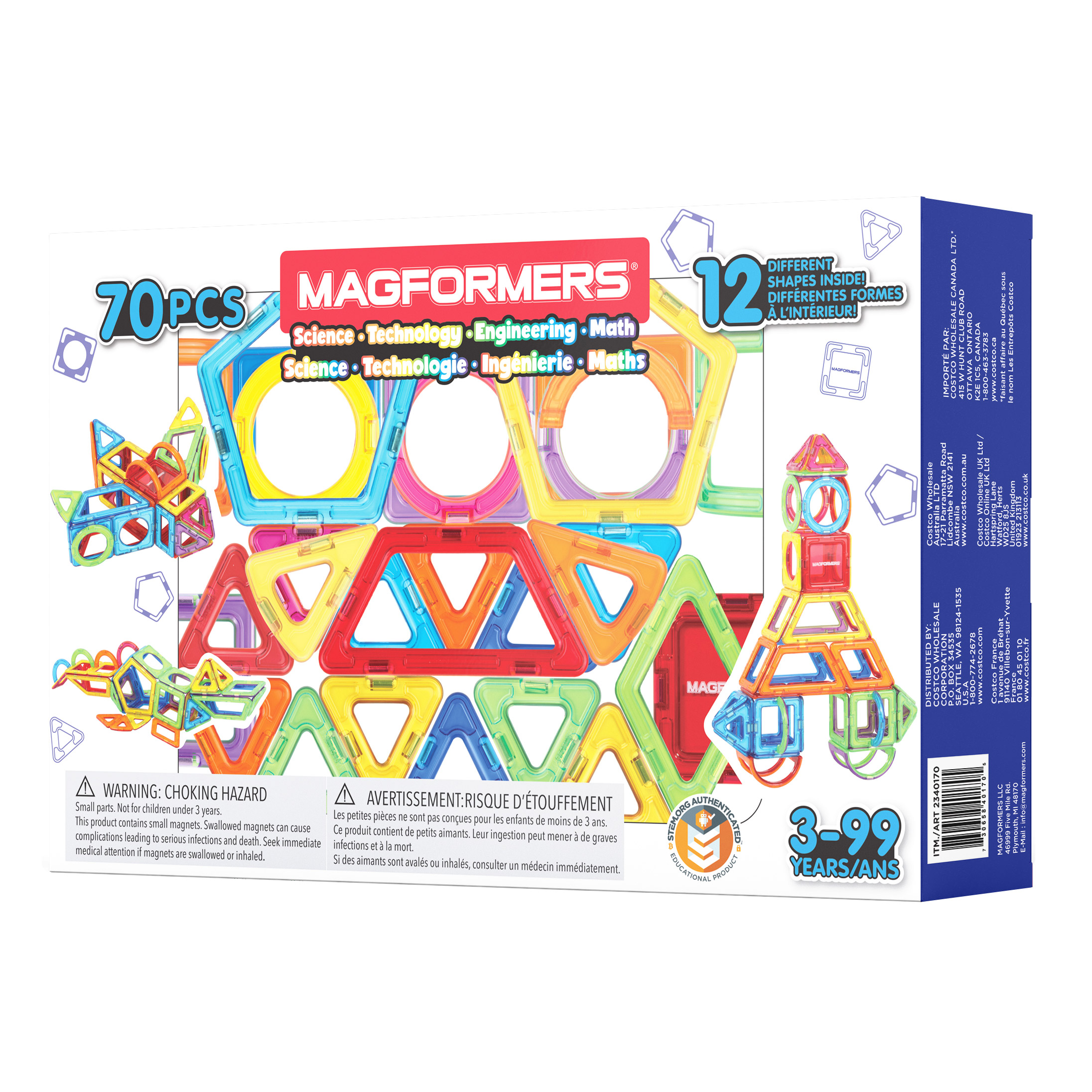 Magformers 70-piece Building Set