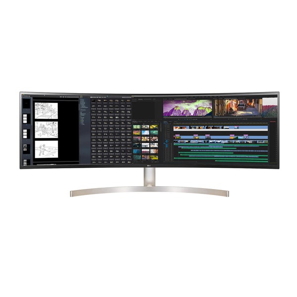 LG 49” UltraWide Dual QHD IPS Curved LED Monitor | Costco LG 49” UltraWide Dual QHD IPS Curved LED Monitor | Costco