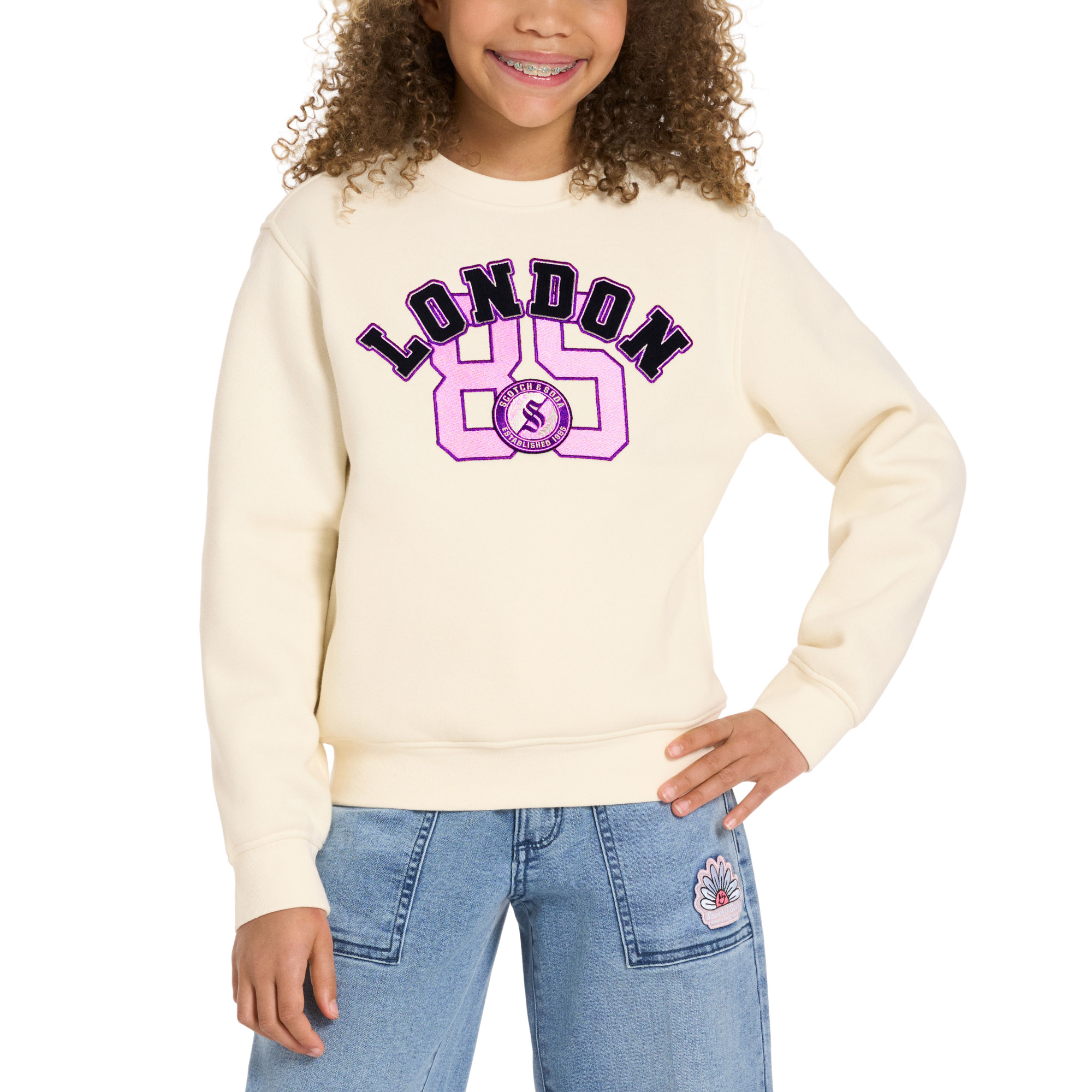 Scotch & Soda Youth City Crew Neck Sweater