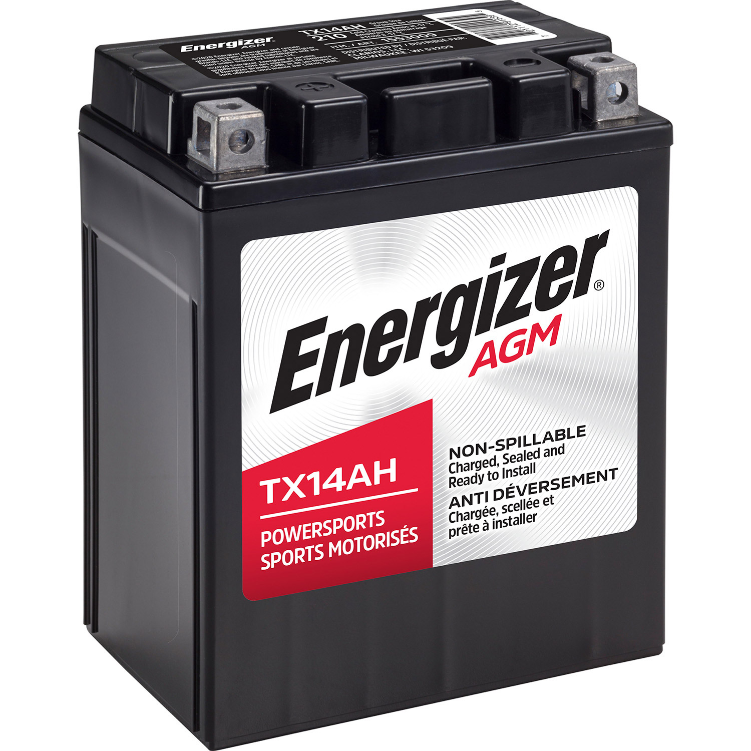 Energizer Powersports Batteries - TX14 AH Group Size
