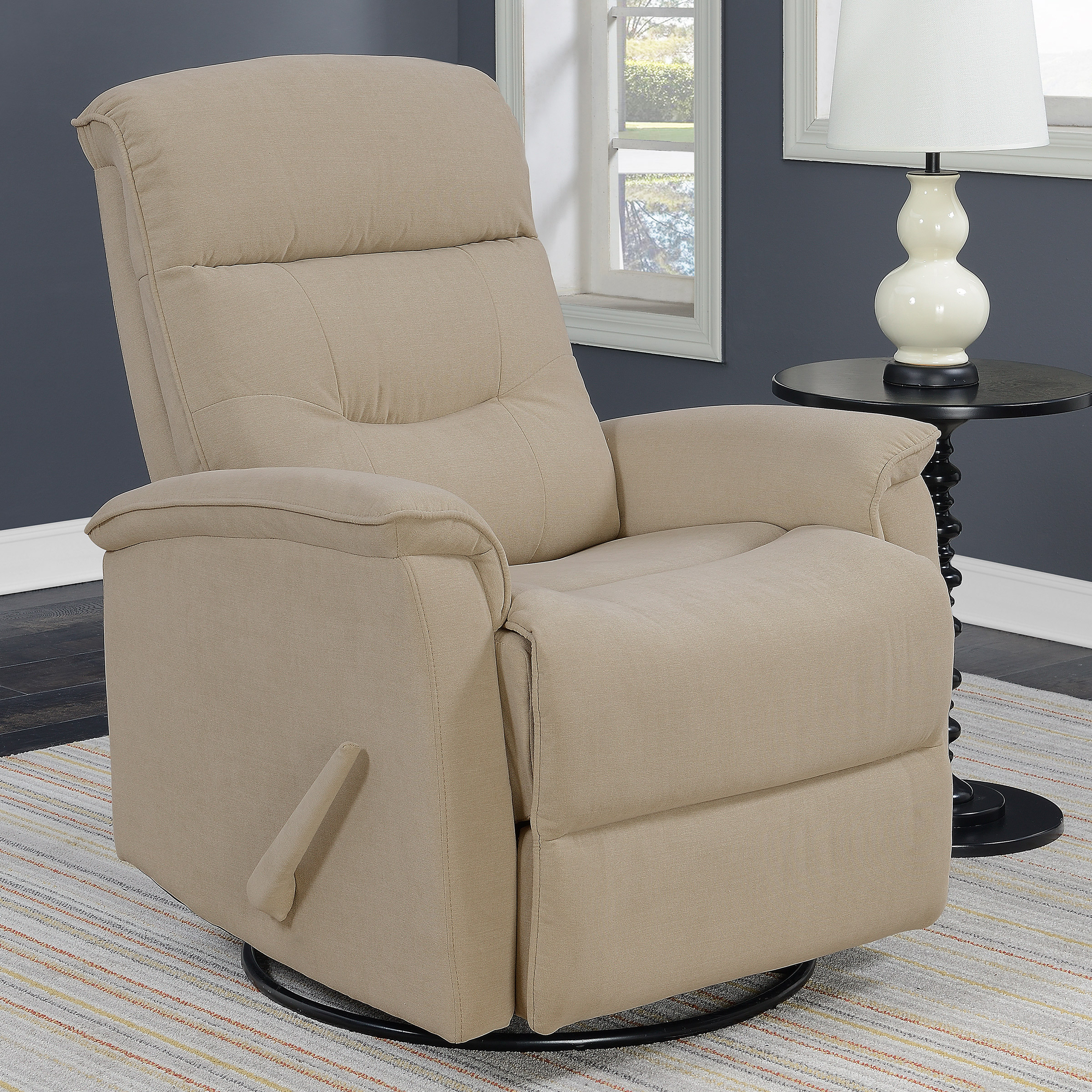 Julian Fabric Swivel Glider Recliner Costco