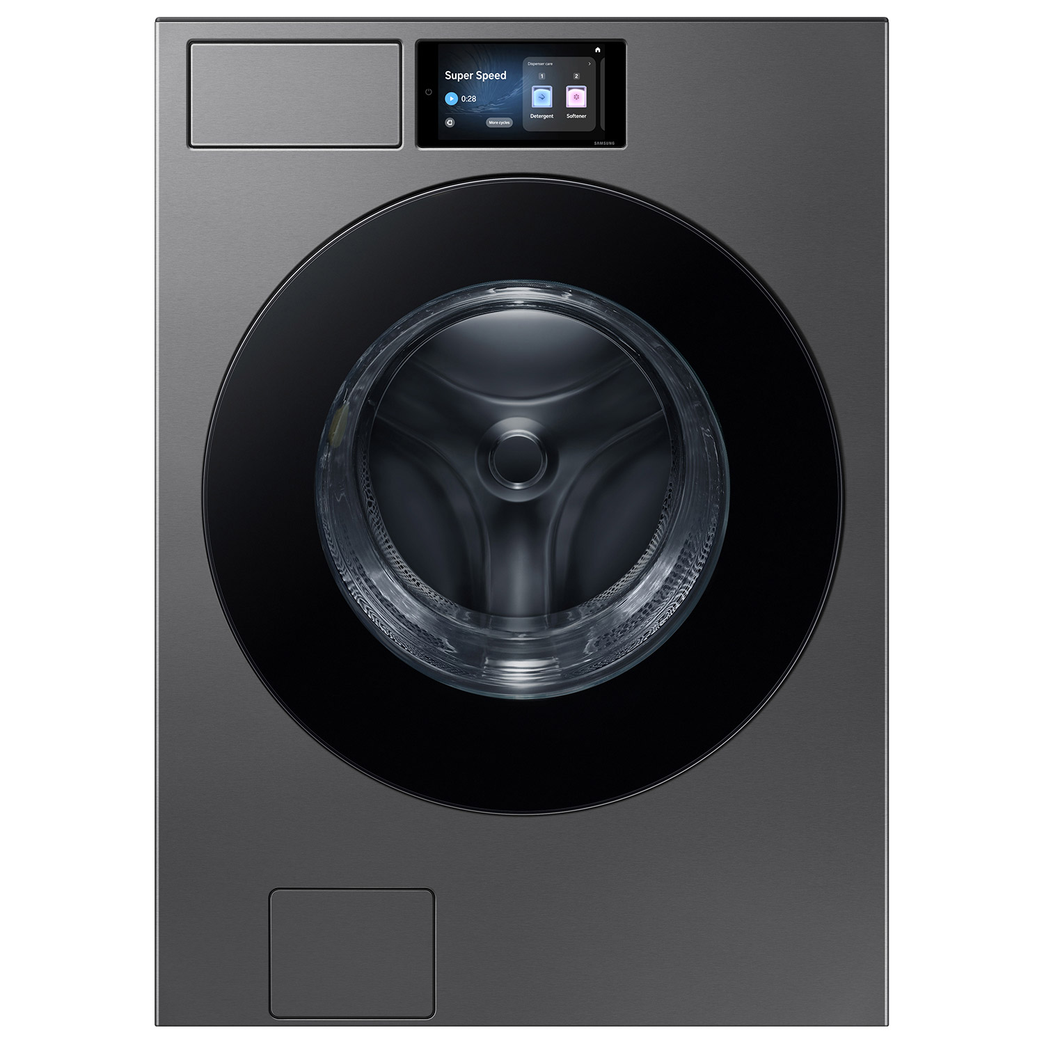 Samsung 5.3 cu. ft. Bespoke AI Front Load Ultra Capacity Washer with AI Home and AI OptiWash+