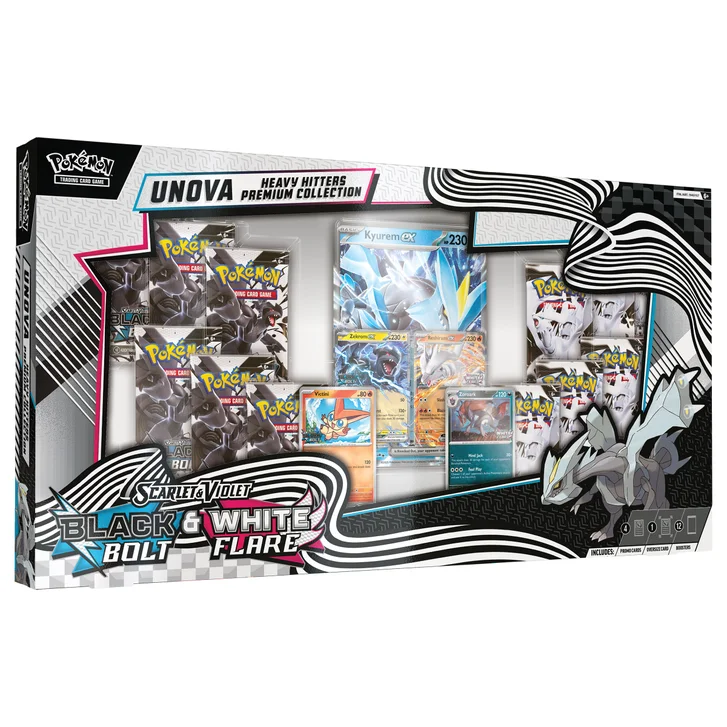 pokemon card costco fight Pokmon TCG Scarlet & Violet Prismatic Evolutions 2-Pack Elite PUSHAS Unova Heavy Hitters Premium Collection