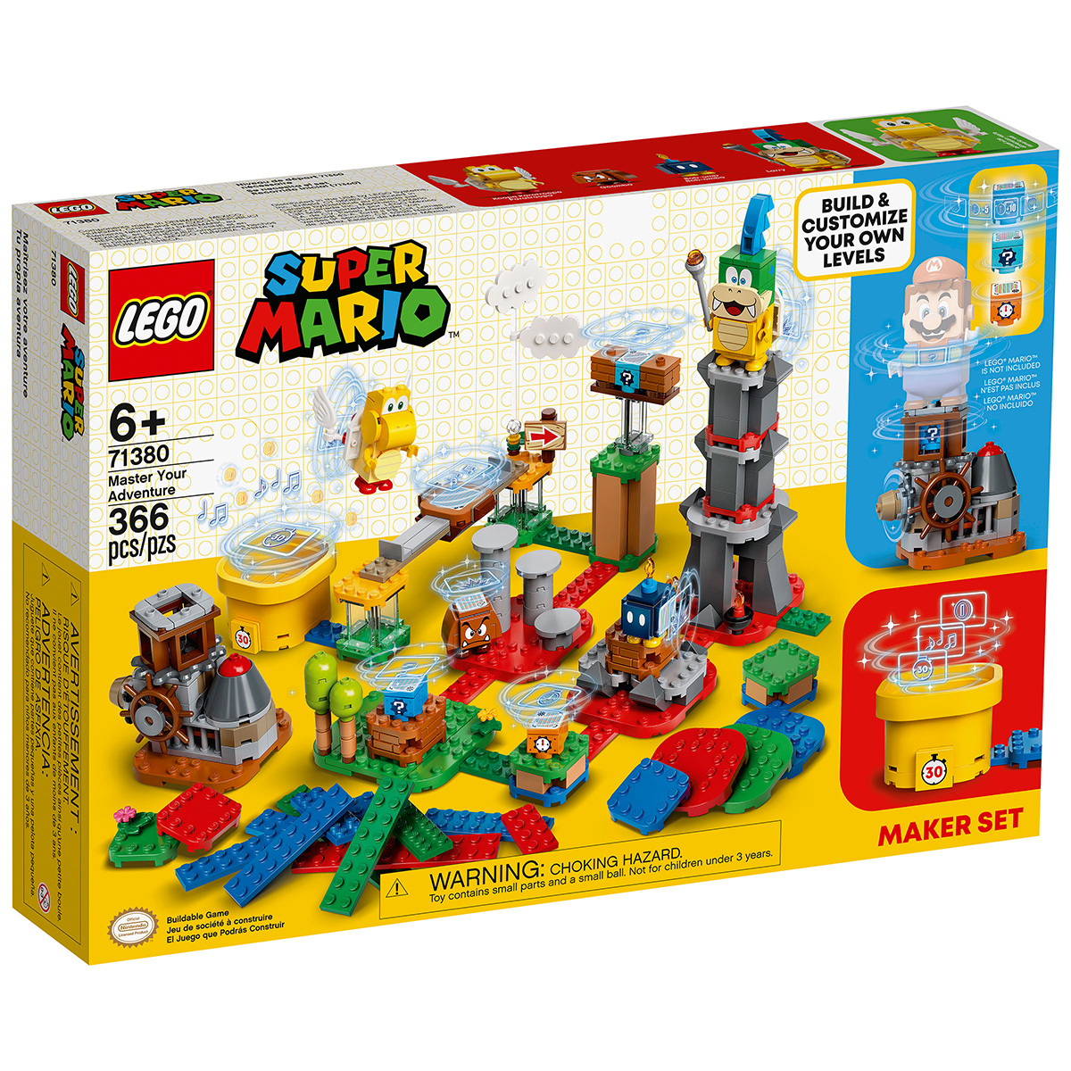 LEGO Super Mario Master Your Adventure Maker Set, 71380 | Costco