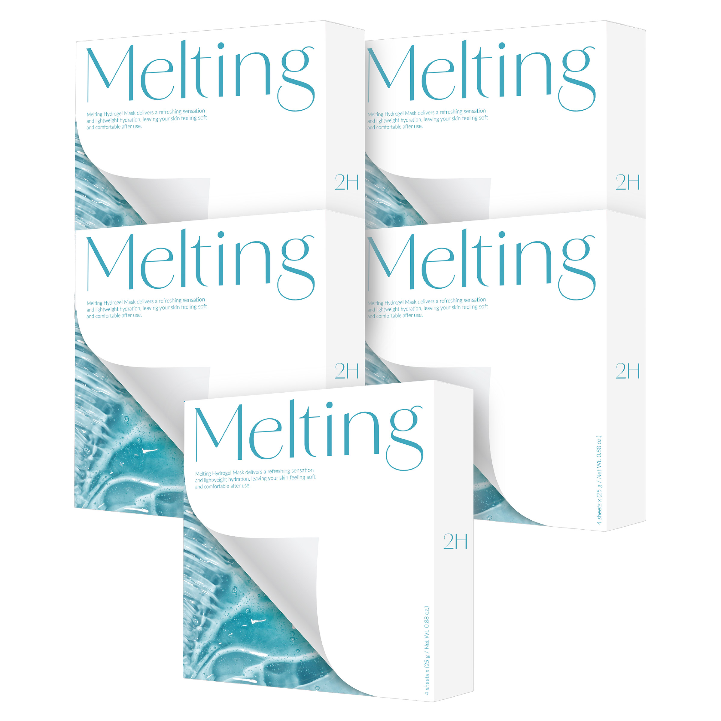 Rubelli Melting Hydrogel Collagen Mask Pack, 5-Pack | Costco