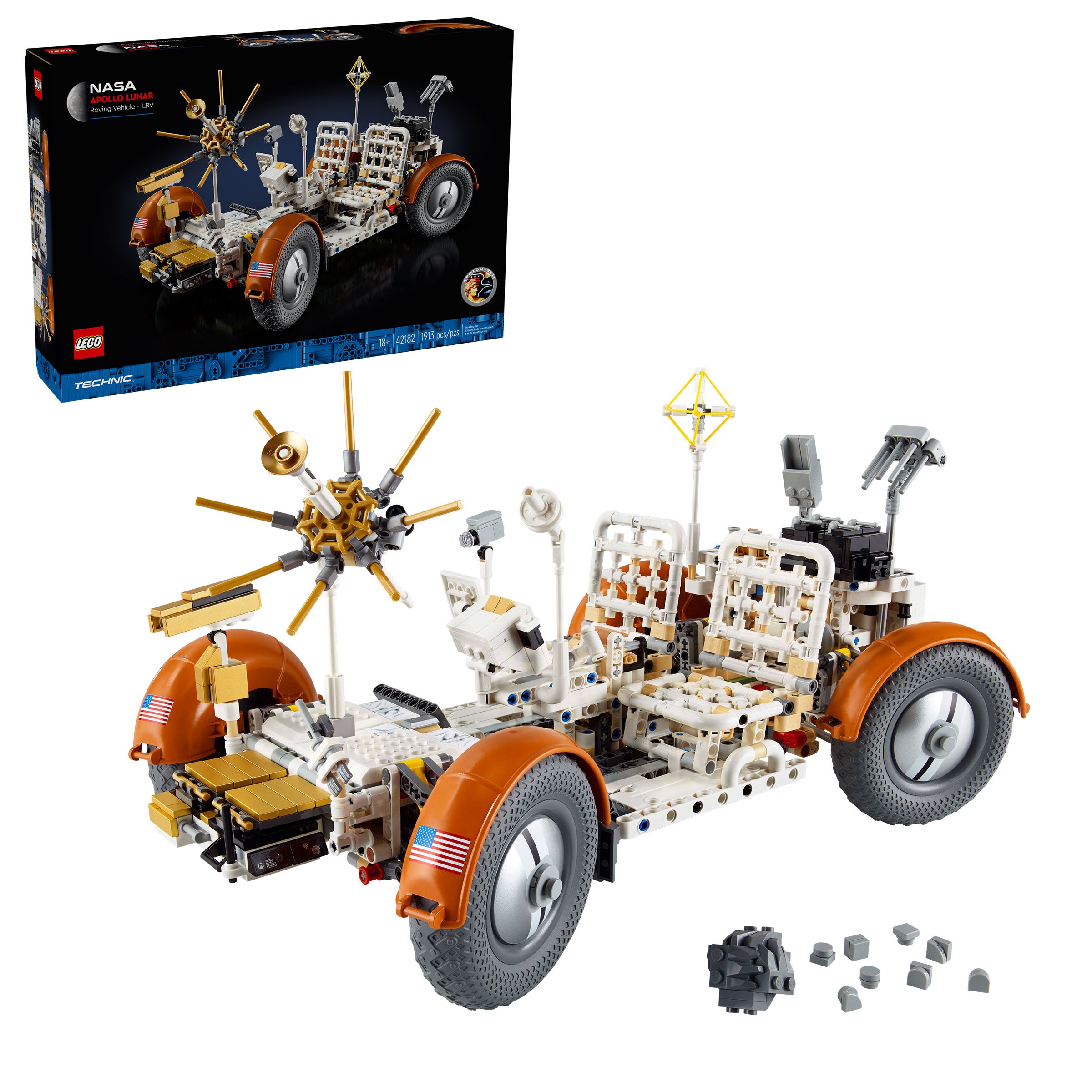 いろんな色があります！ LEGO Technic NASA Apollo Lunar Roving Vehicle – LRV Space Set