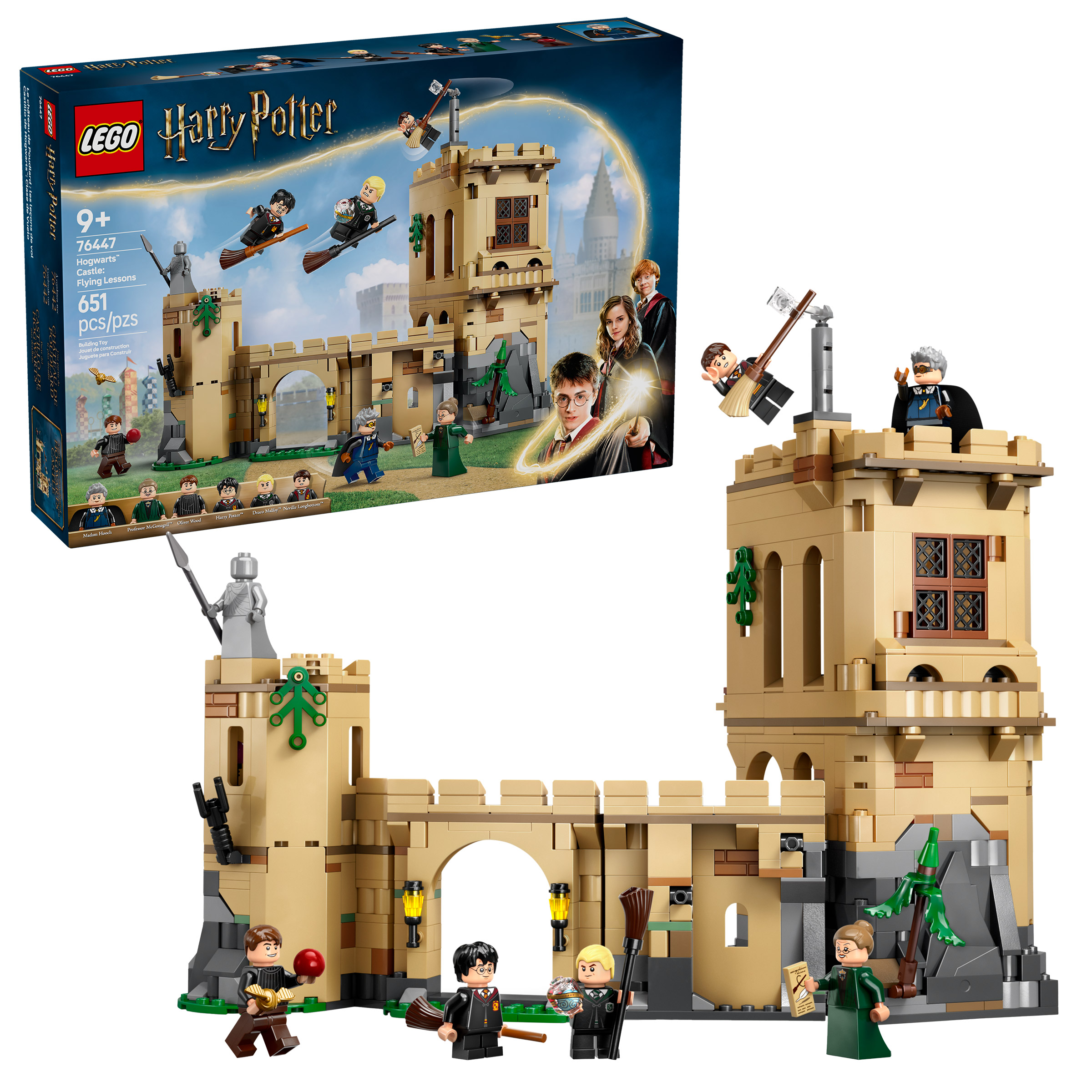 LEGO Harry Potter Hogwarts Castle: Flying Lessons 76447