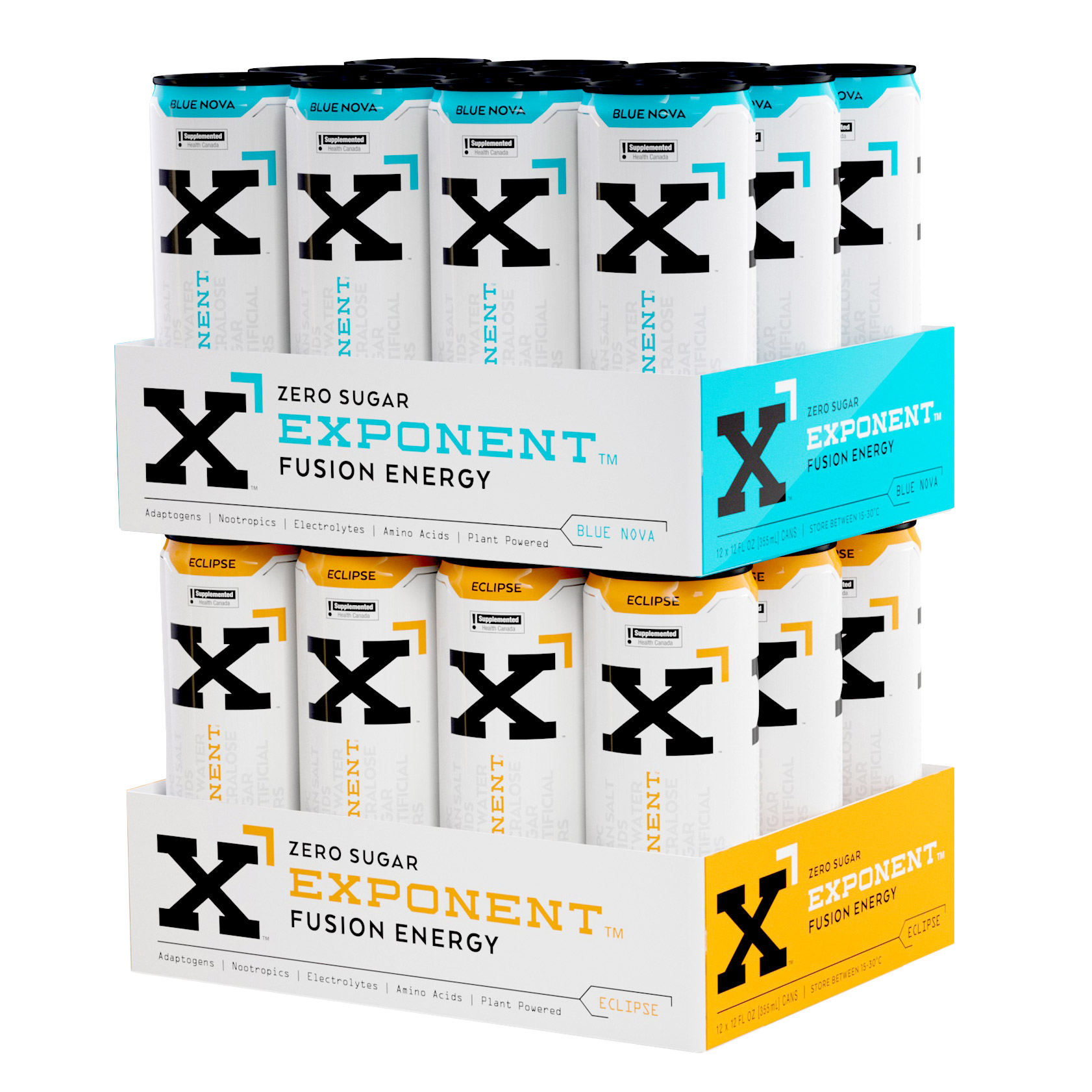 Exponent Energy Drink Variety Pack  24 x 355ml 
