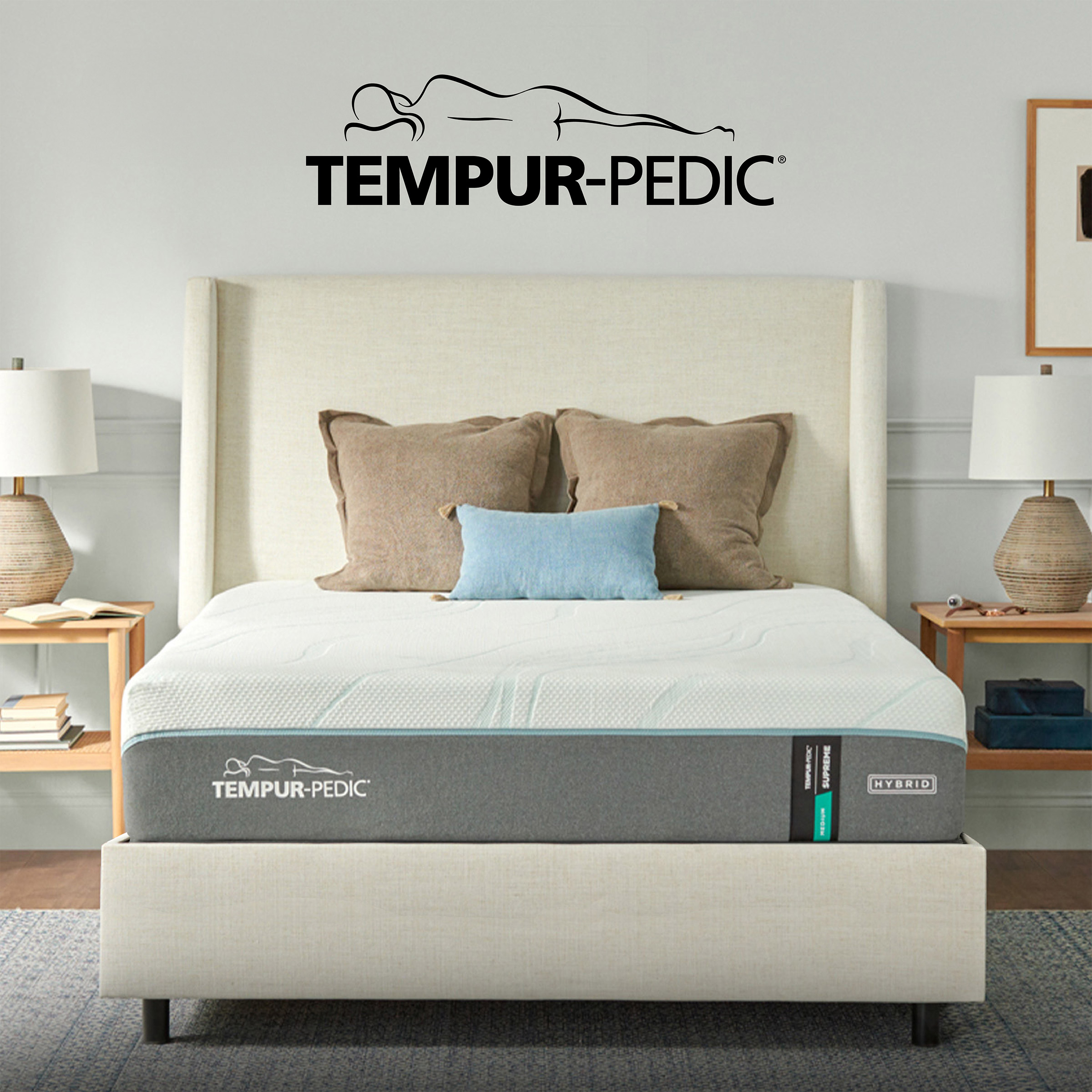 Tempur-Pedic Supreme 11.5” Medium Hybrid Mattress Only
