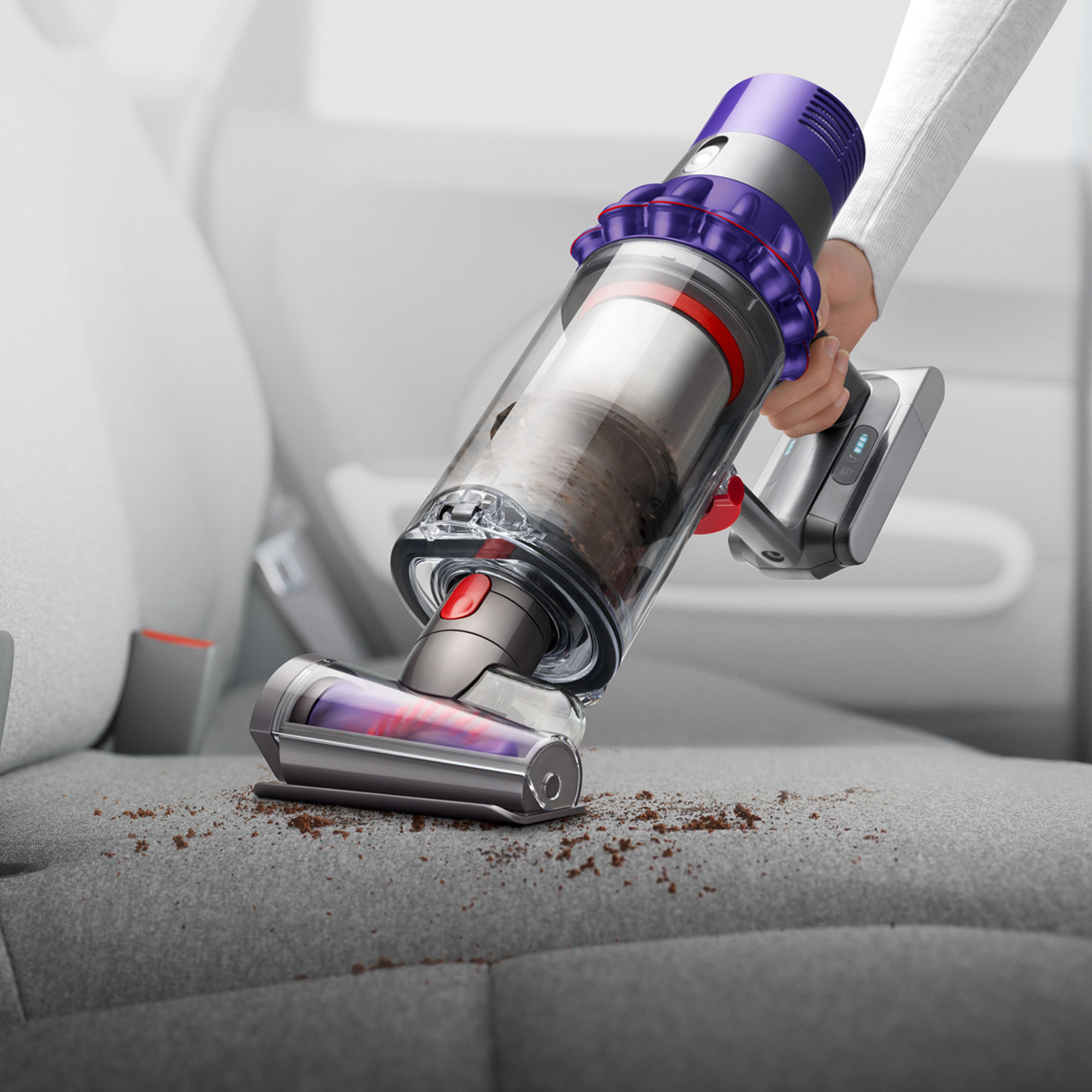 ダイソン Dyson Cyclon V10 Fluffy The Dyson Cyclone V10™ Fluffy cordless vacuum cleaner