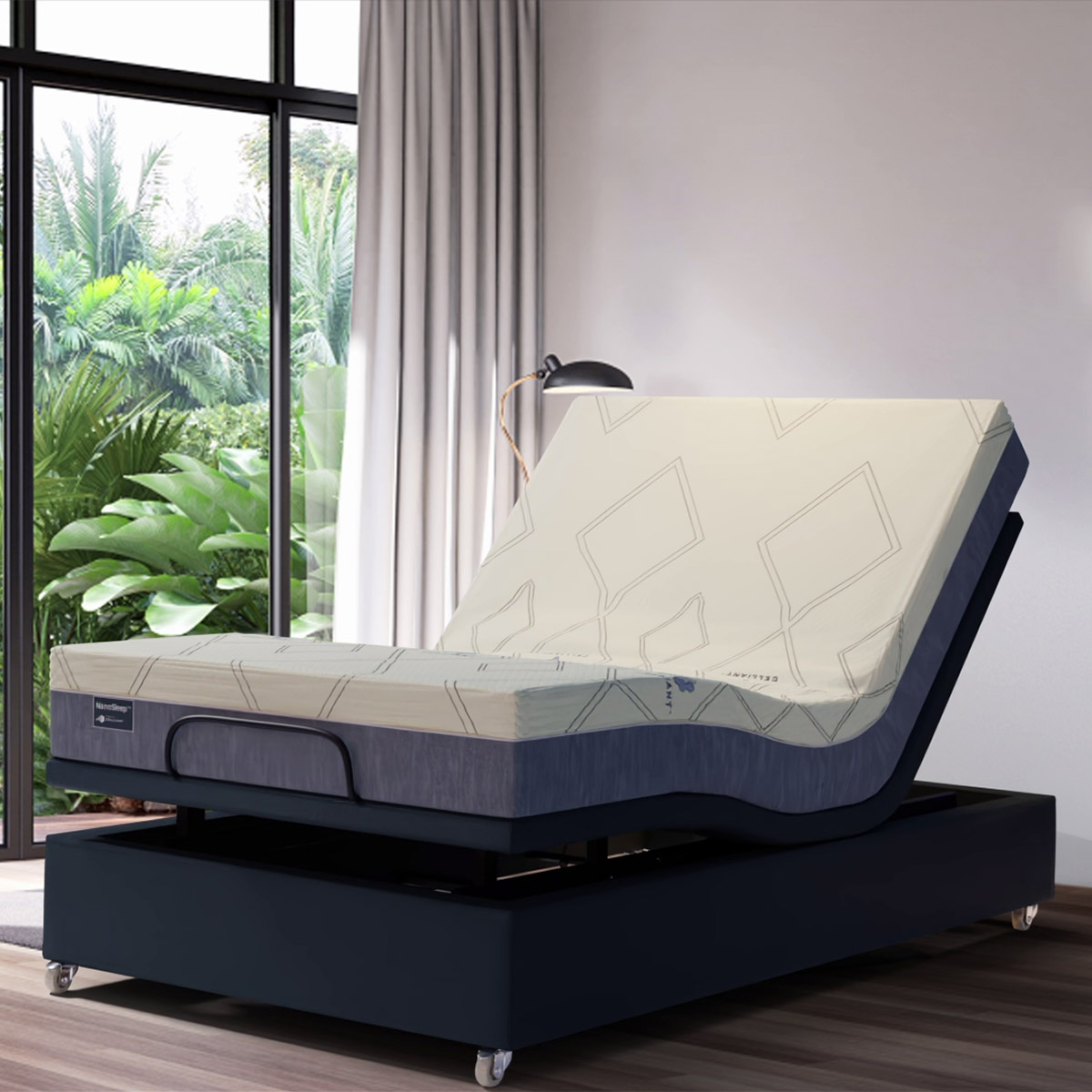 NSC Medical NanoSleep Adjustable Bed and Mattress System