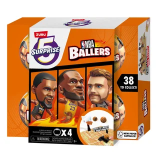 5 SURPRISE NBA BALLERS - SERIES 2 4 PACK