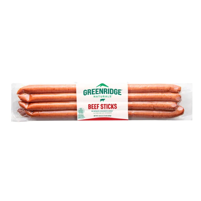 Greenridge Naturals Beef Snack Sticks, 3 oz, 12-count