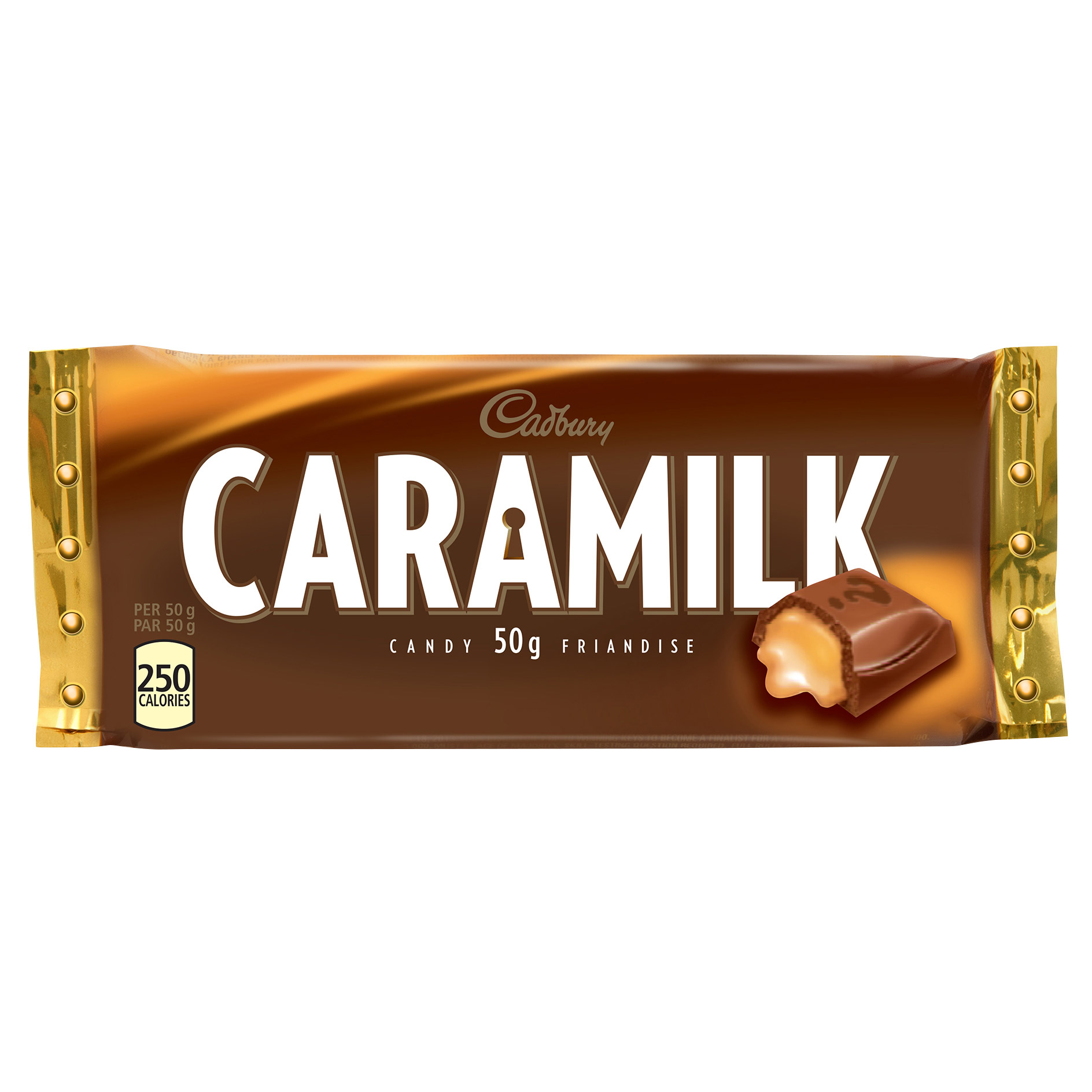 Cadbury Caramilk Chocolate Bars, 48-count