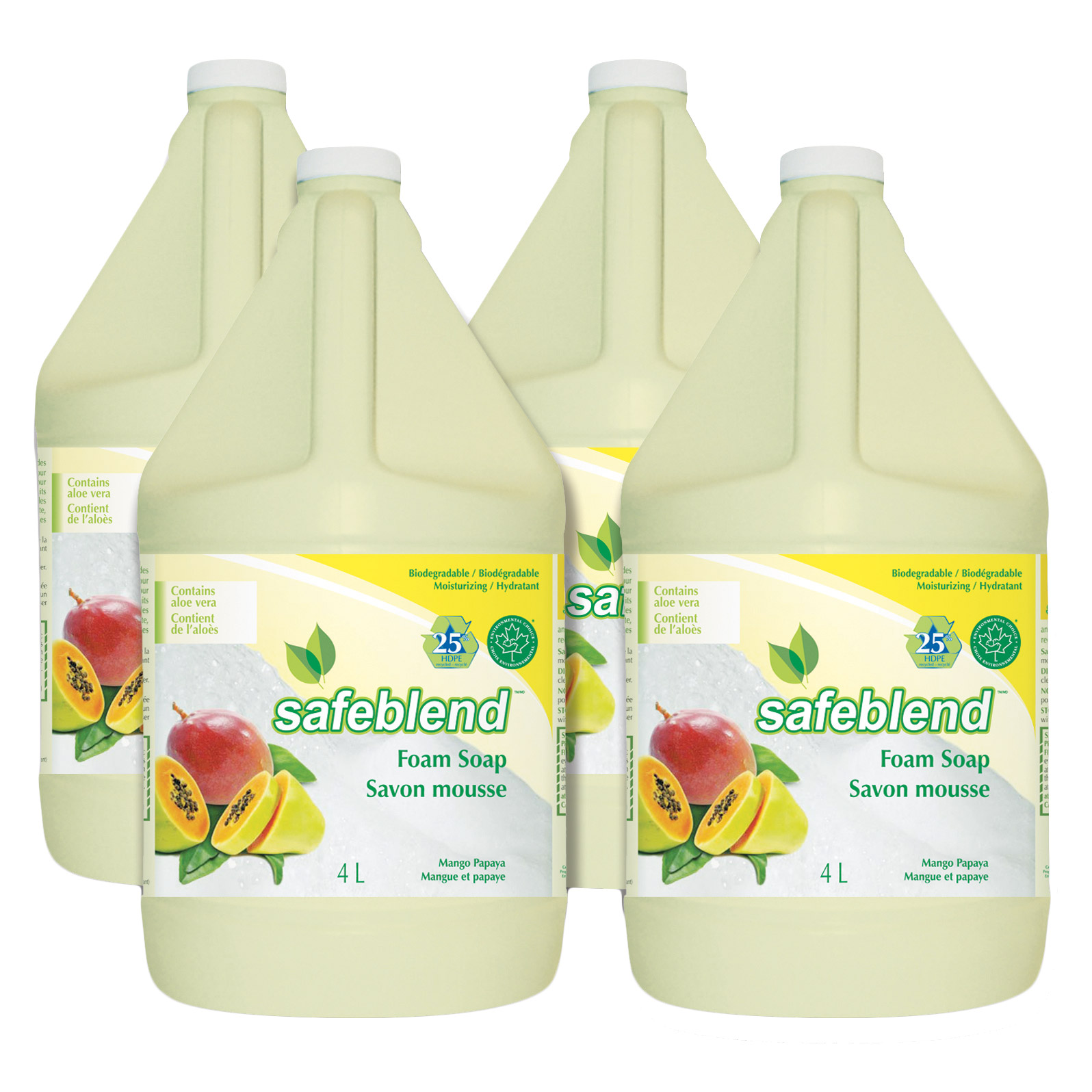 Safeblend Foam Soap, 4-pack