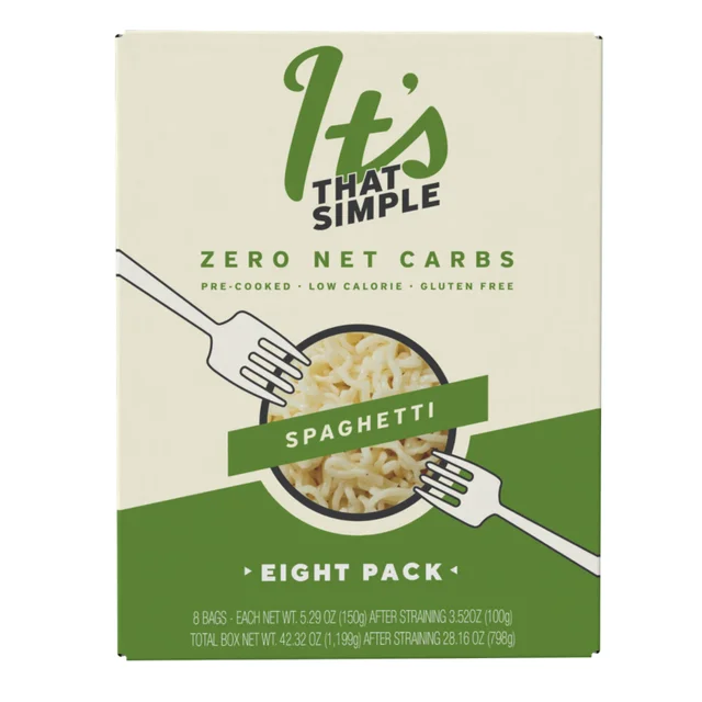 ITS SKINNY SPAGHETTI PASTA 8/6.35 OUNCES