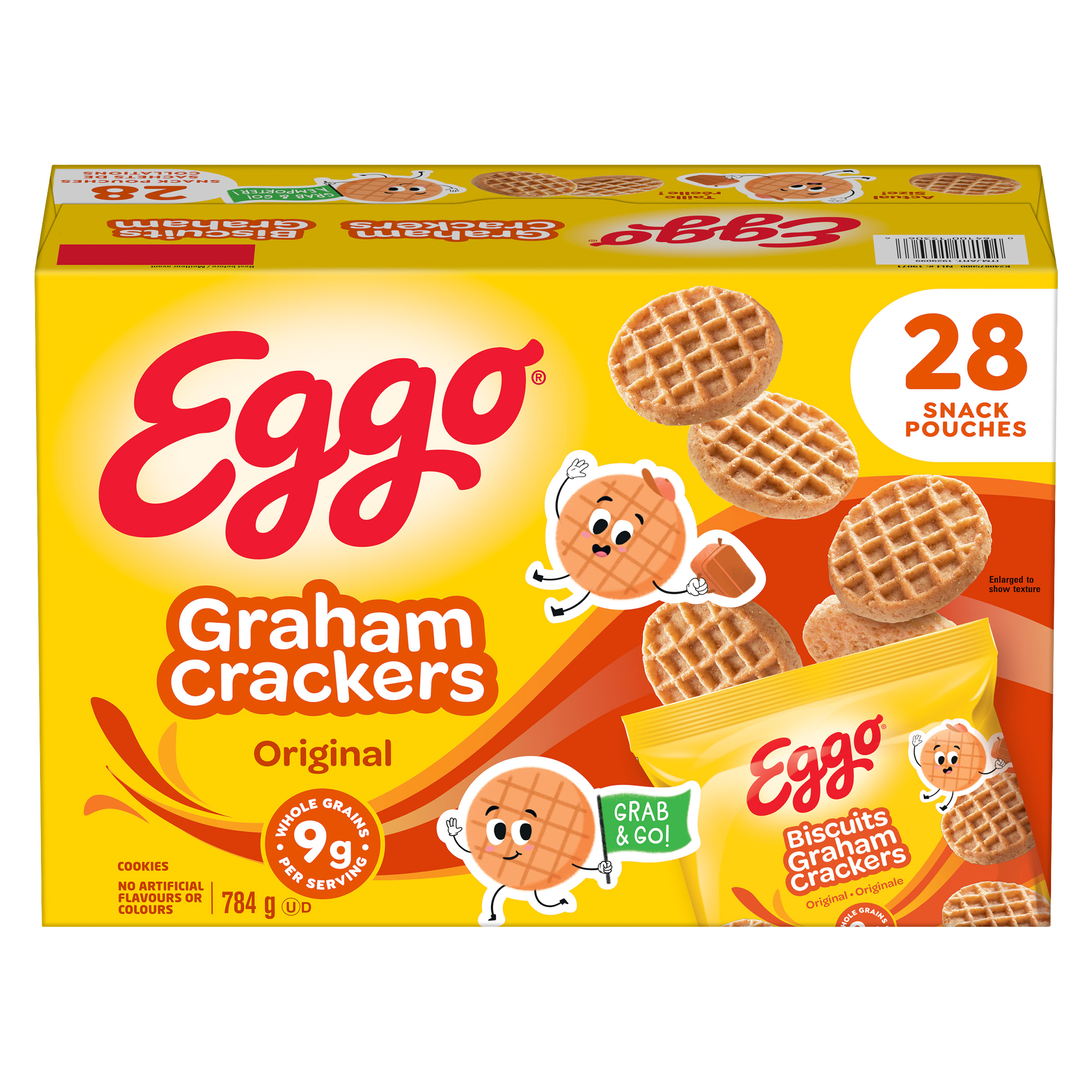 Kellogg's Eggo Graham Crackers, 28 × 28 g