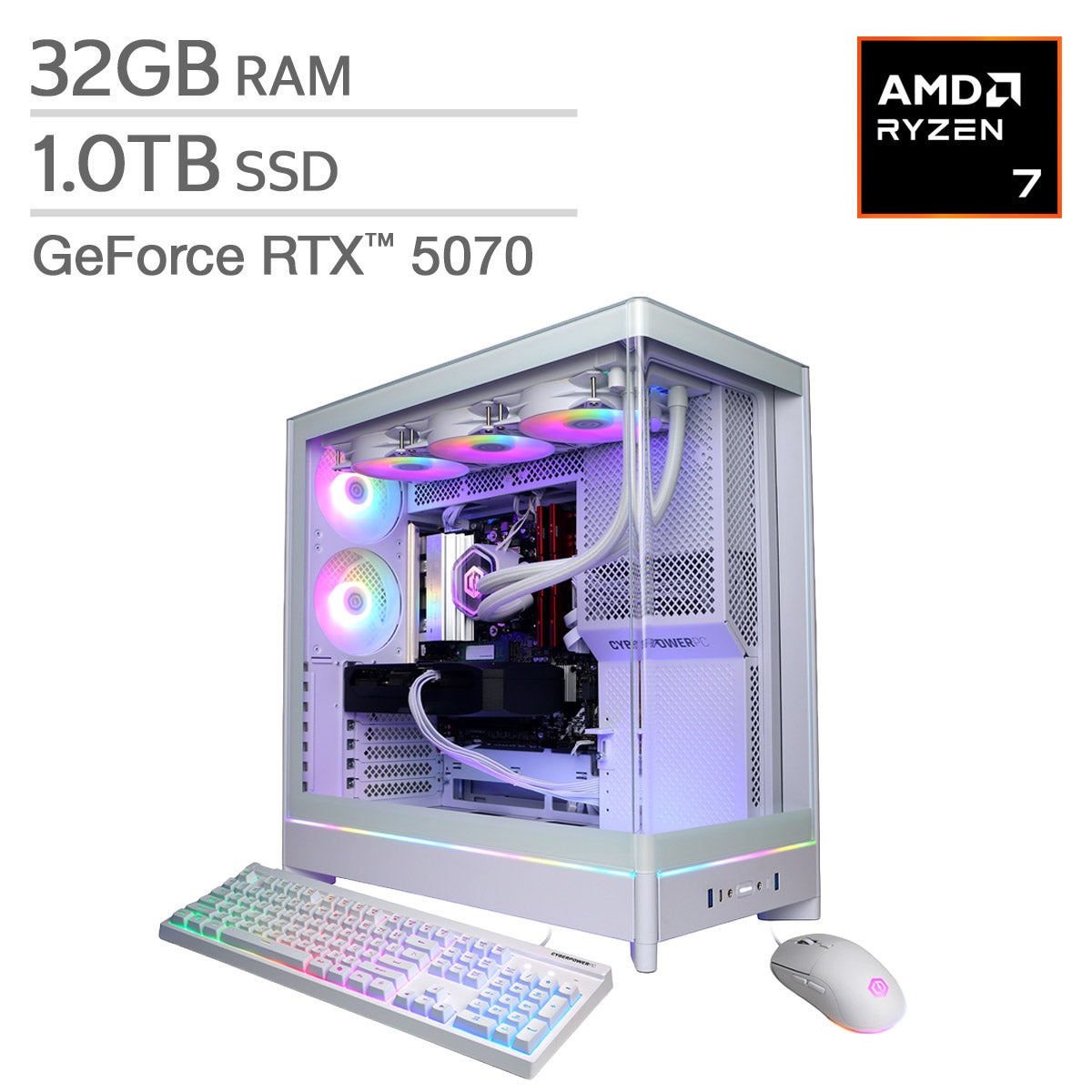 CyberPowerPC Gamer Supreme — Ryzen 7 9850X3D — Nvidia GeForce RTX