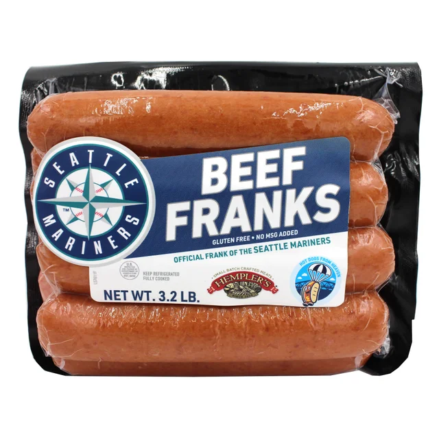 HEMPLER'S MARINER BEEF FRANKS 2/1.6 LBS