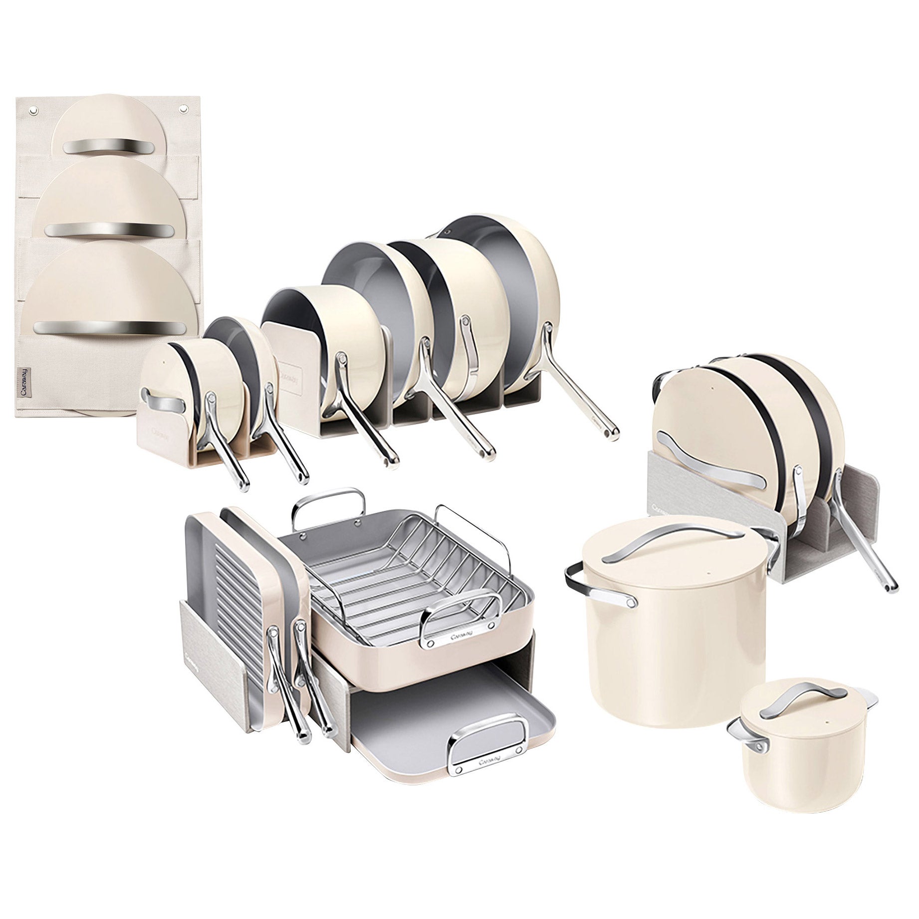 Caraway 31-piece Ceramic Non-Stick Cookware Set | Costco
