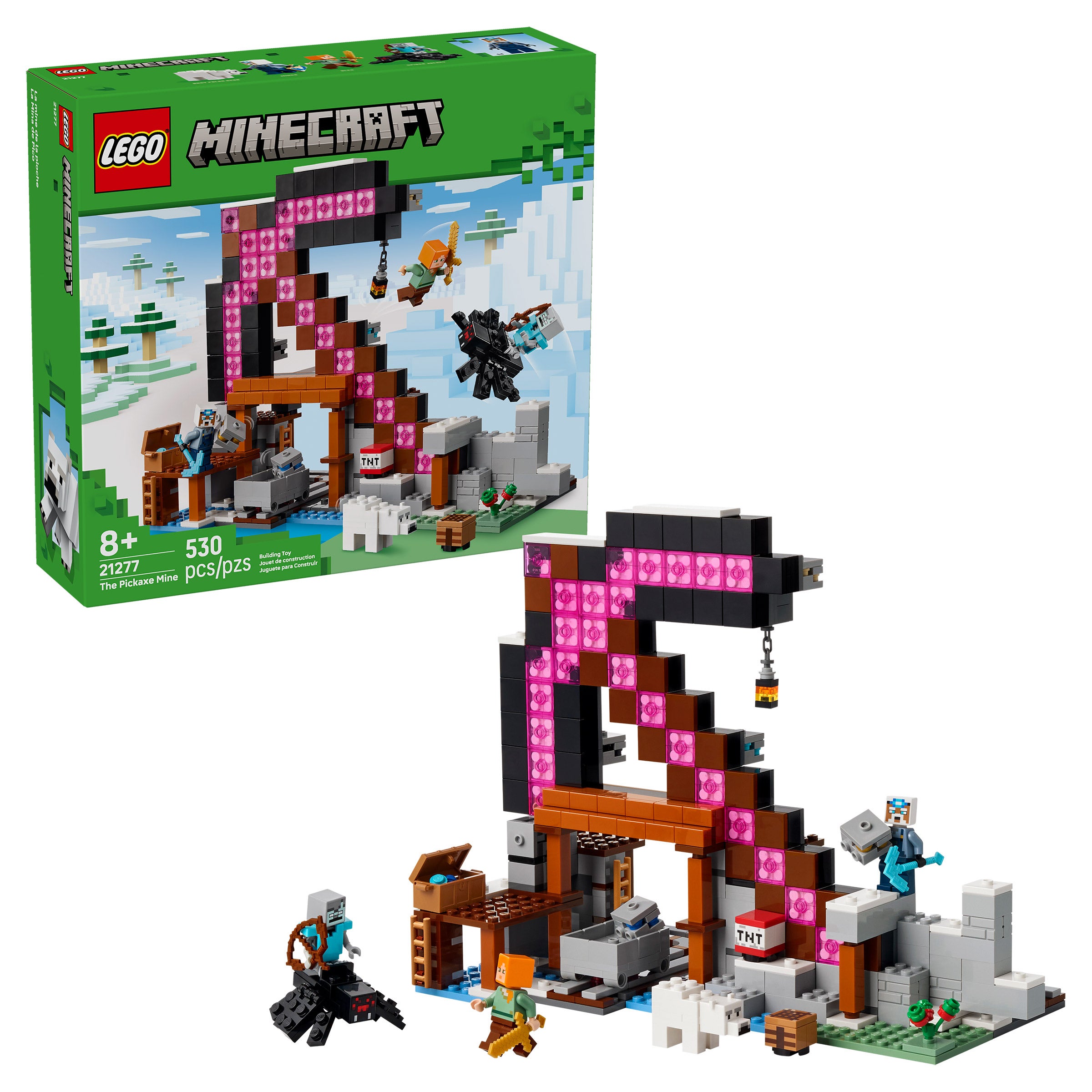 こっこ LEGO Minecraft The Pickaxe Mine 21277 | Costco