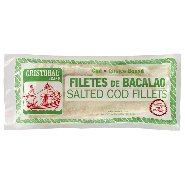 Cristobal Salted Cod Filet, 32 oz