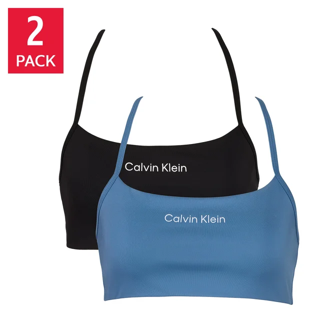 CALVIN KLEIN WOMEN'S SPORTS BRA 2PK