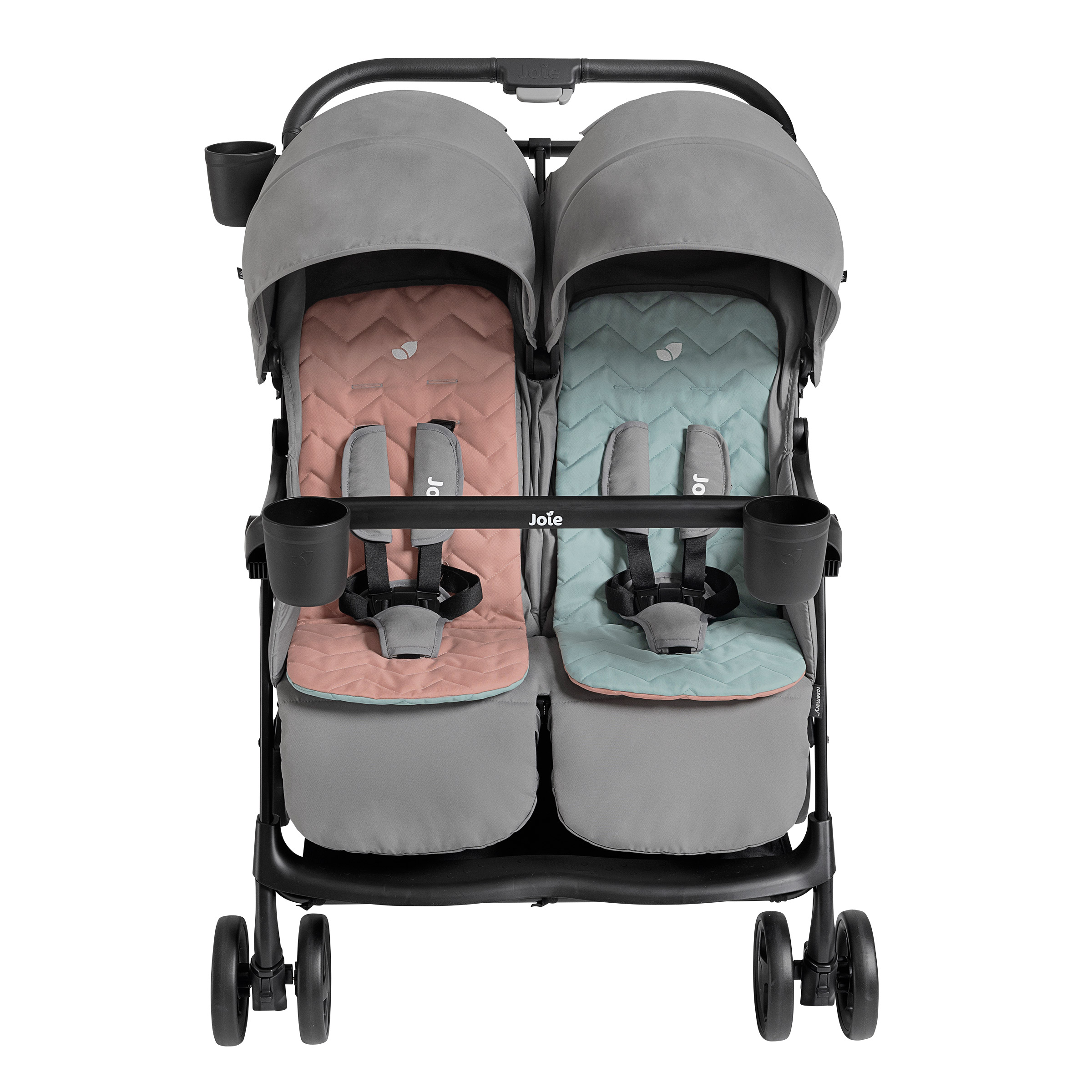 Double Stroller Joie Stroller Usa Jeep Destination Ultralight Double  Stroller (Midnight Black)
