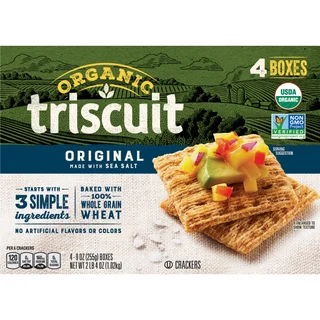 NABISCO ORGANIC TRISCUIT 36 OUNCE BOX